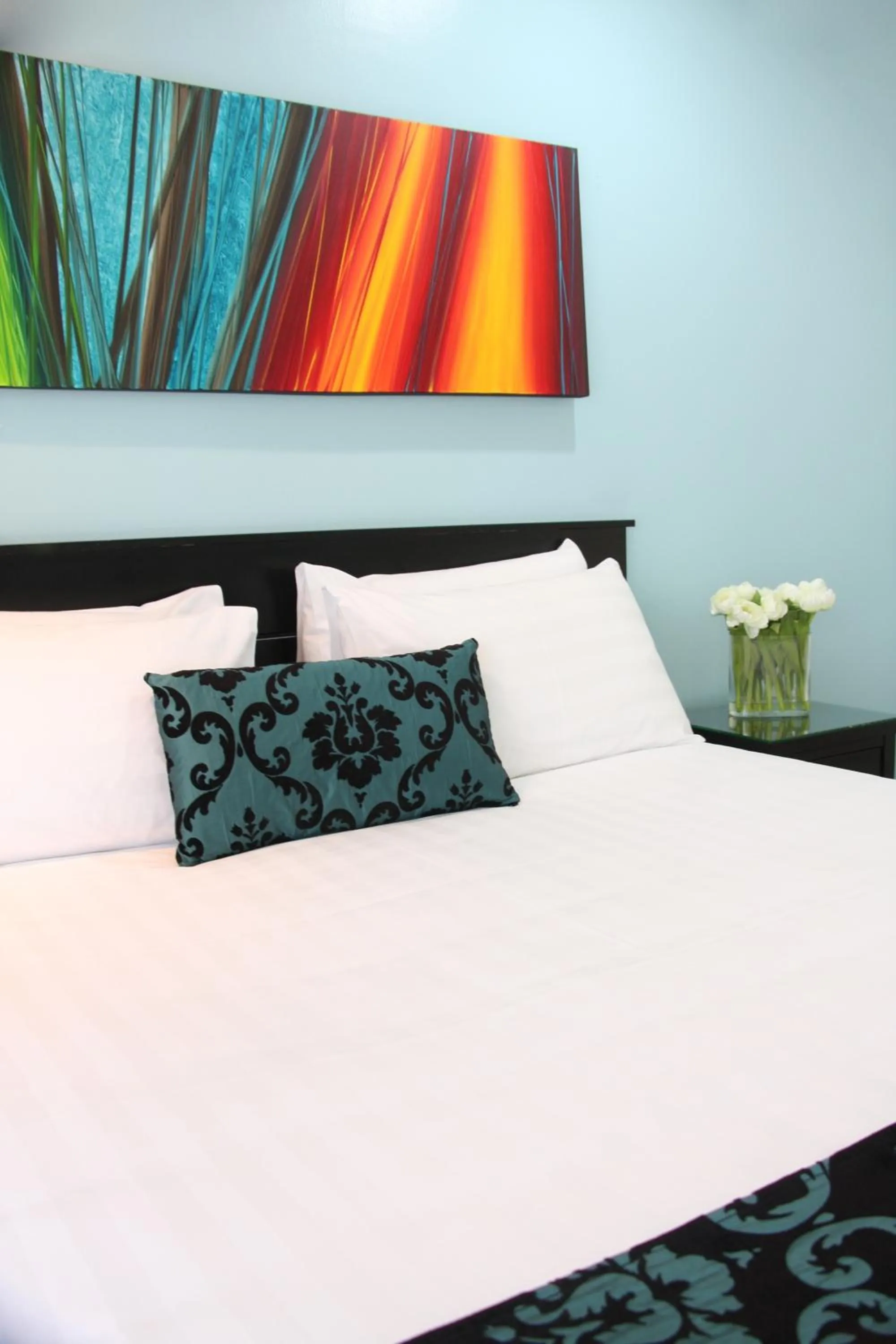 Decorative detail, Bed in Camelot On Ulster