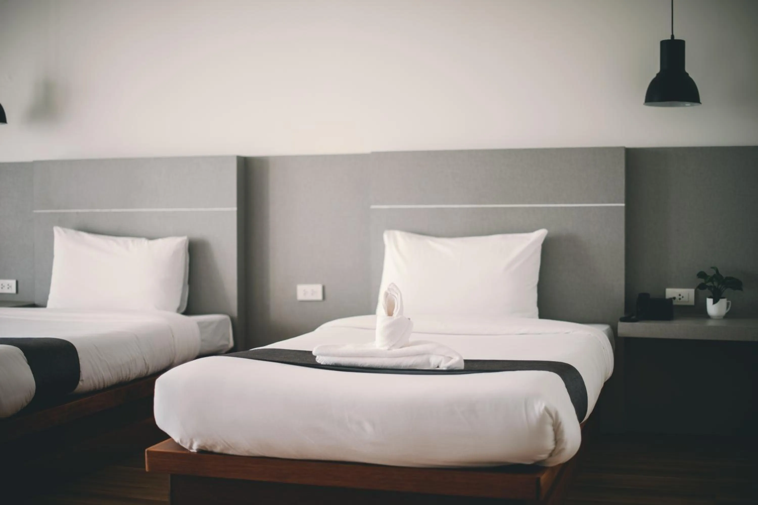 Bed in Nana Beach Hotel & Resort