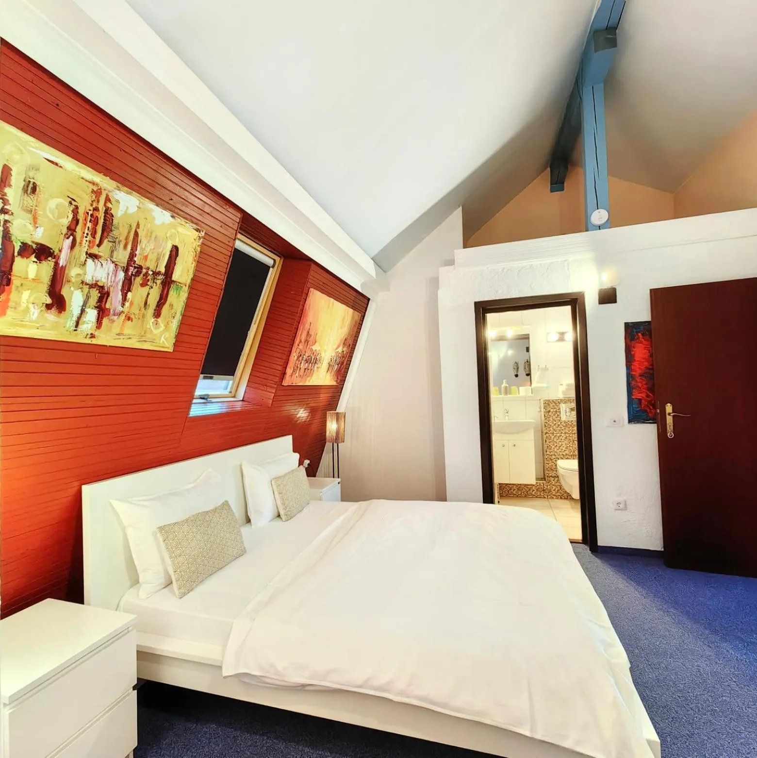 Bed in Villa Santa Maria