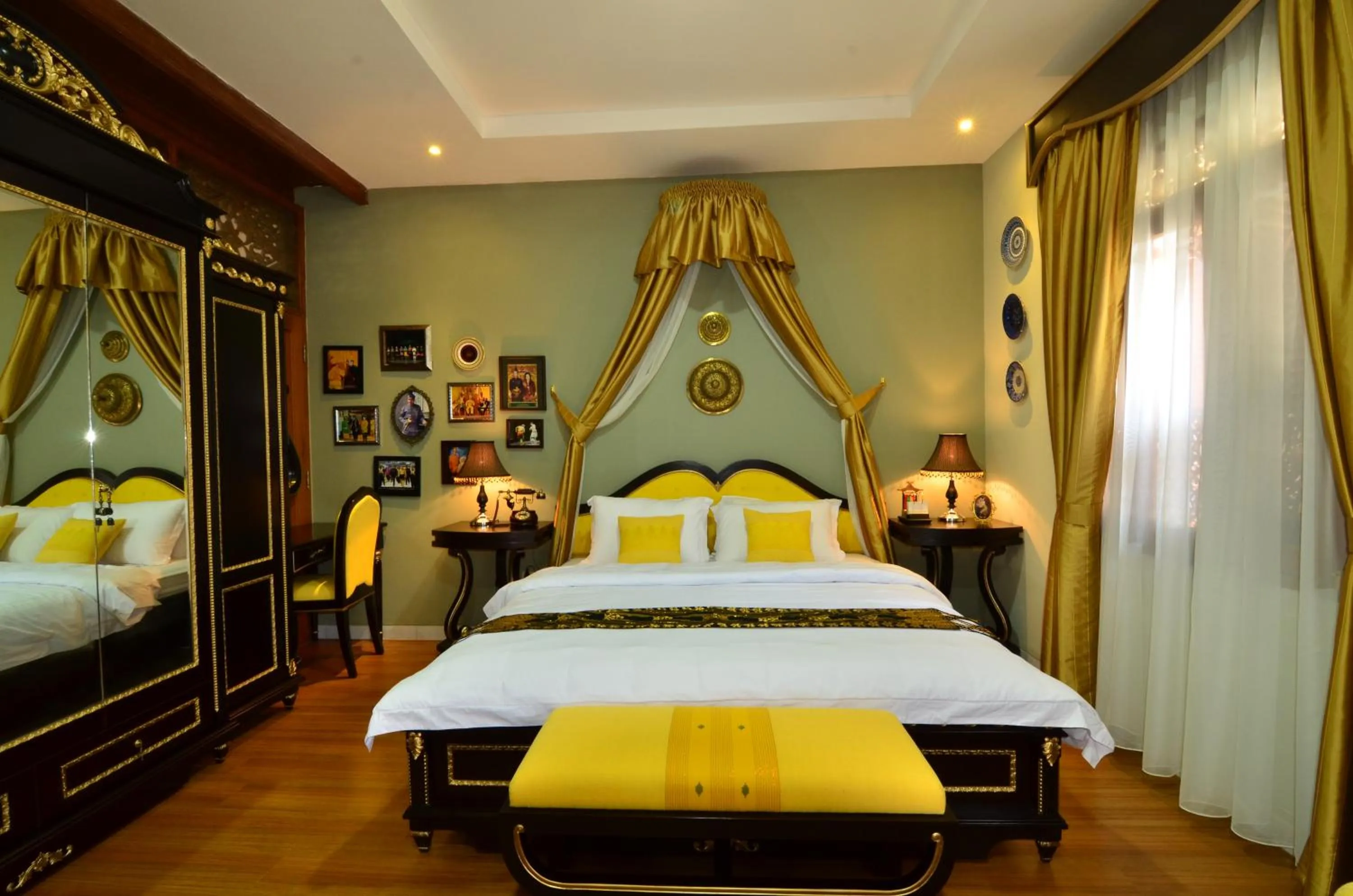 Bedroom in Balai Melayu Hotel