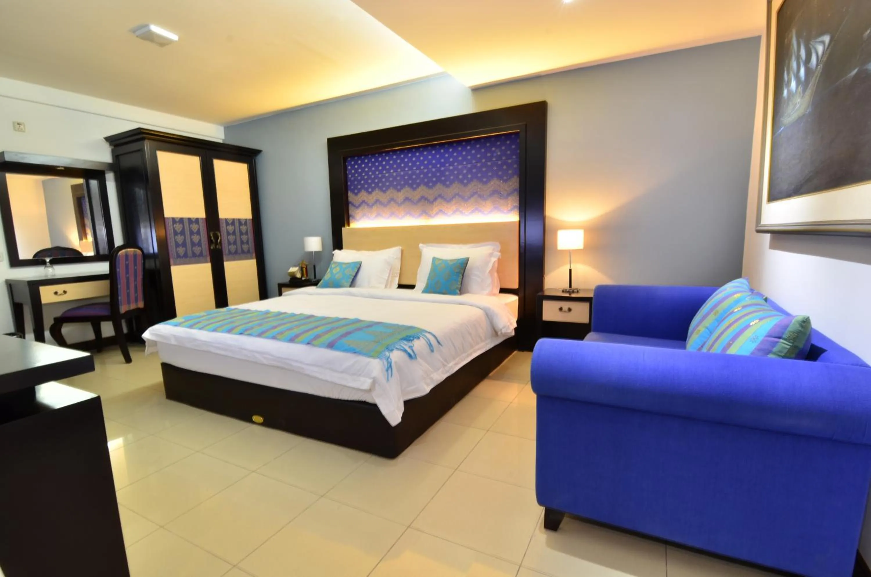 Bedroom in Balai Melayu Hotel