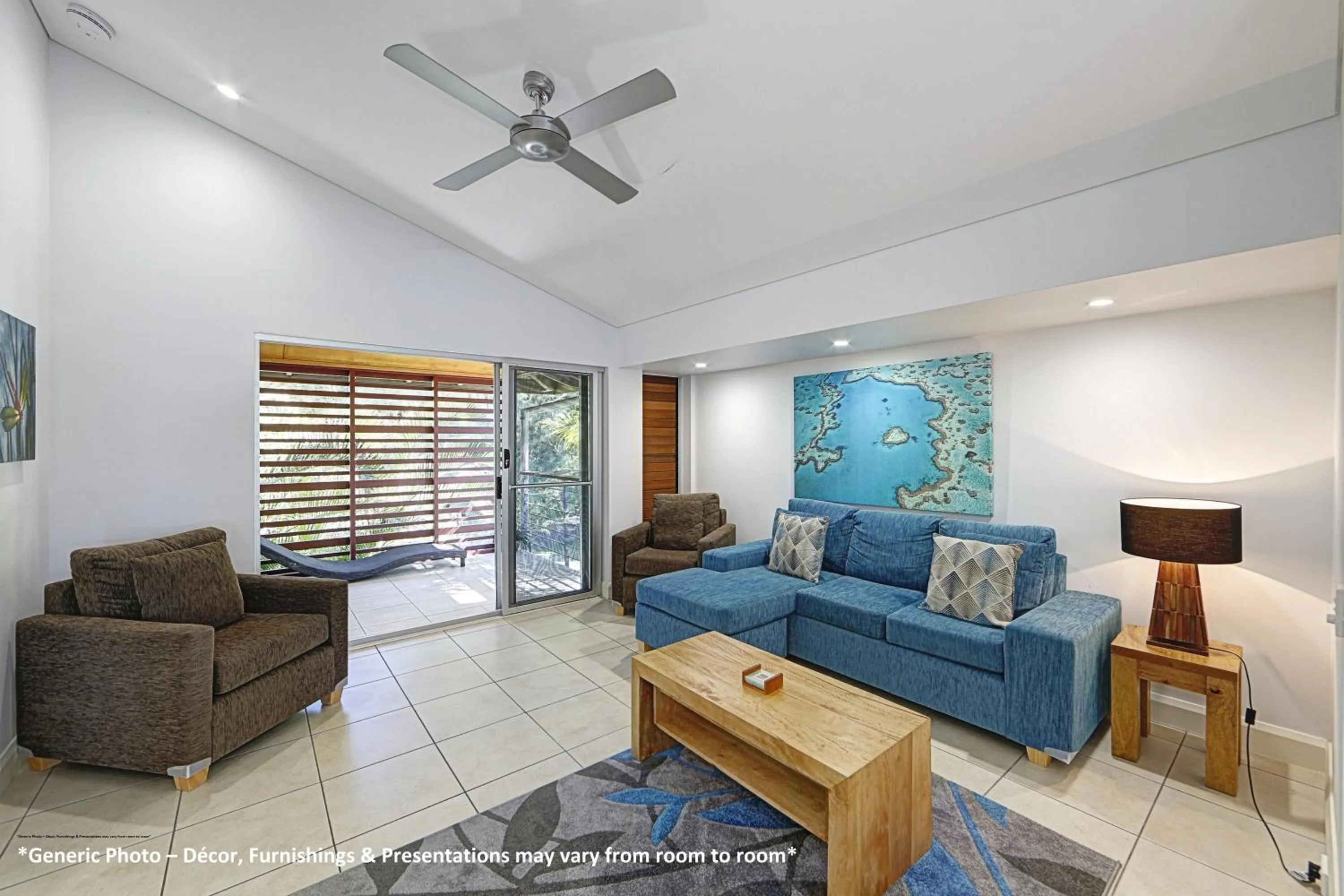 Living room in Sandcastles 1770 Motel & Resort