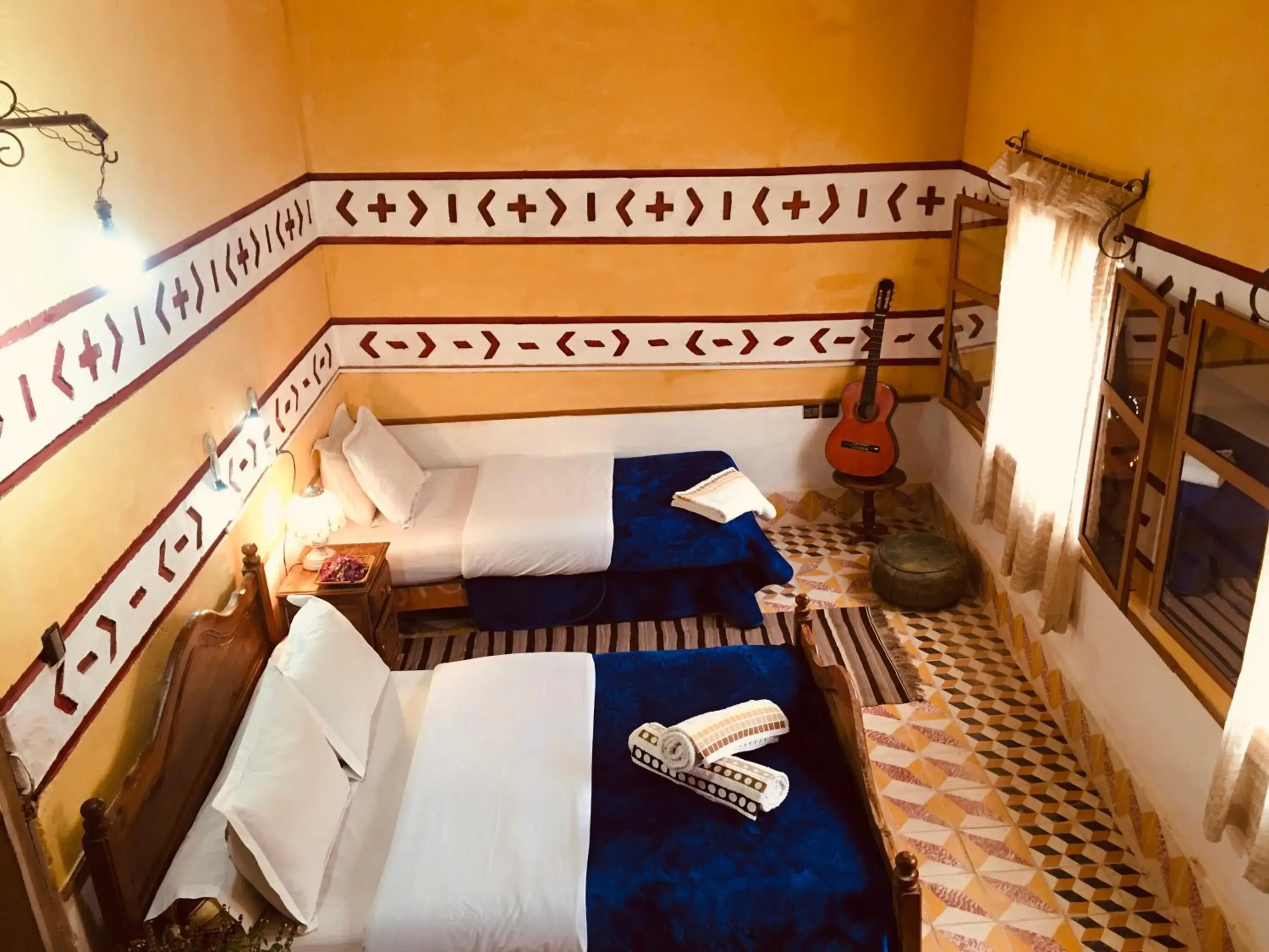 Classic Triple Room in Hôtel panoramique de la vallée Classic Triple Room in Hôtel panoramique de la vallée