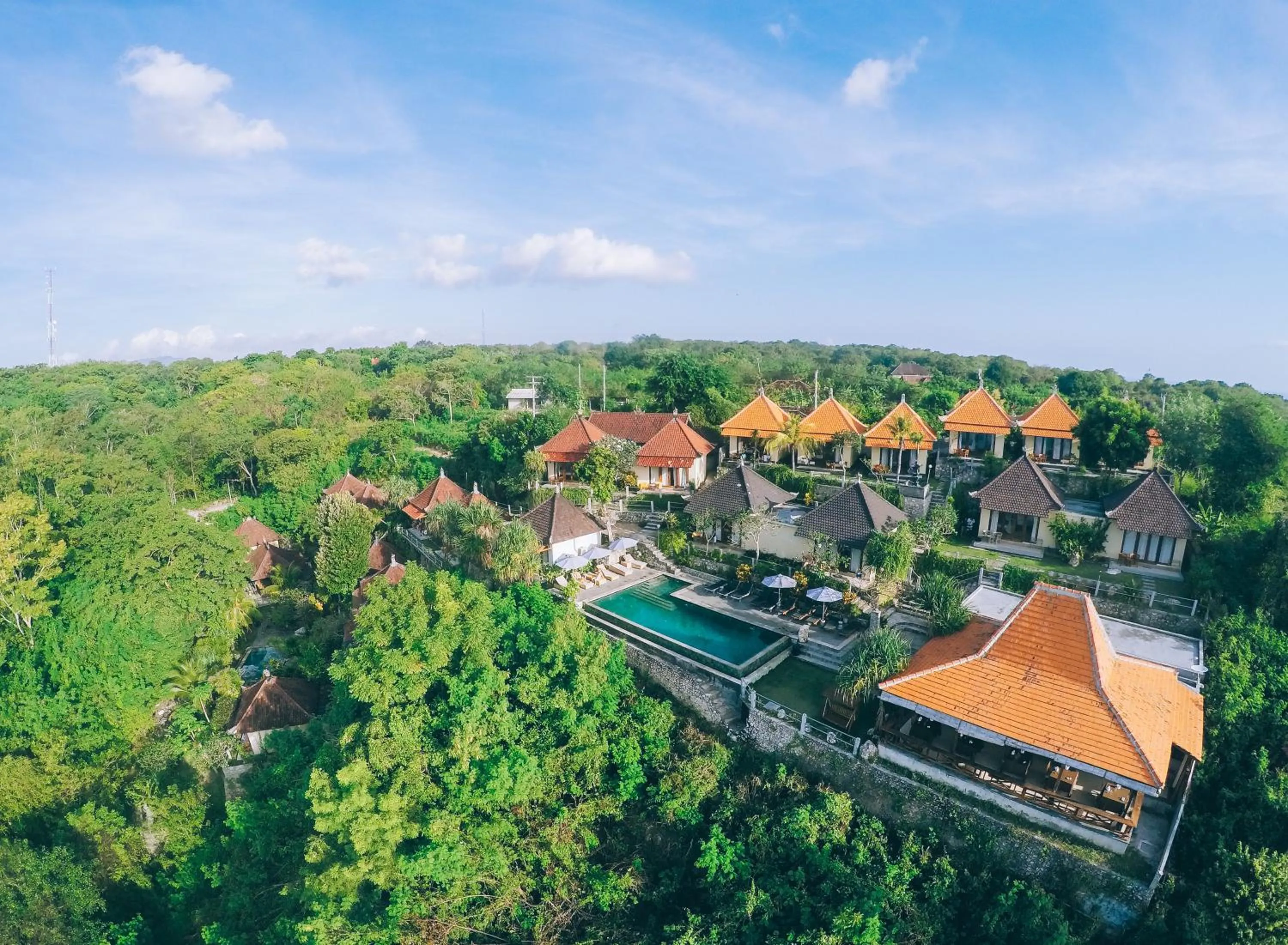 Property building in Lembongan Cliff Villas