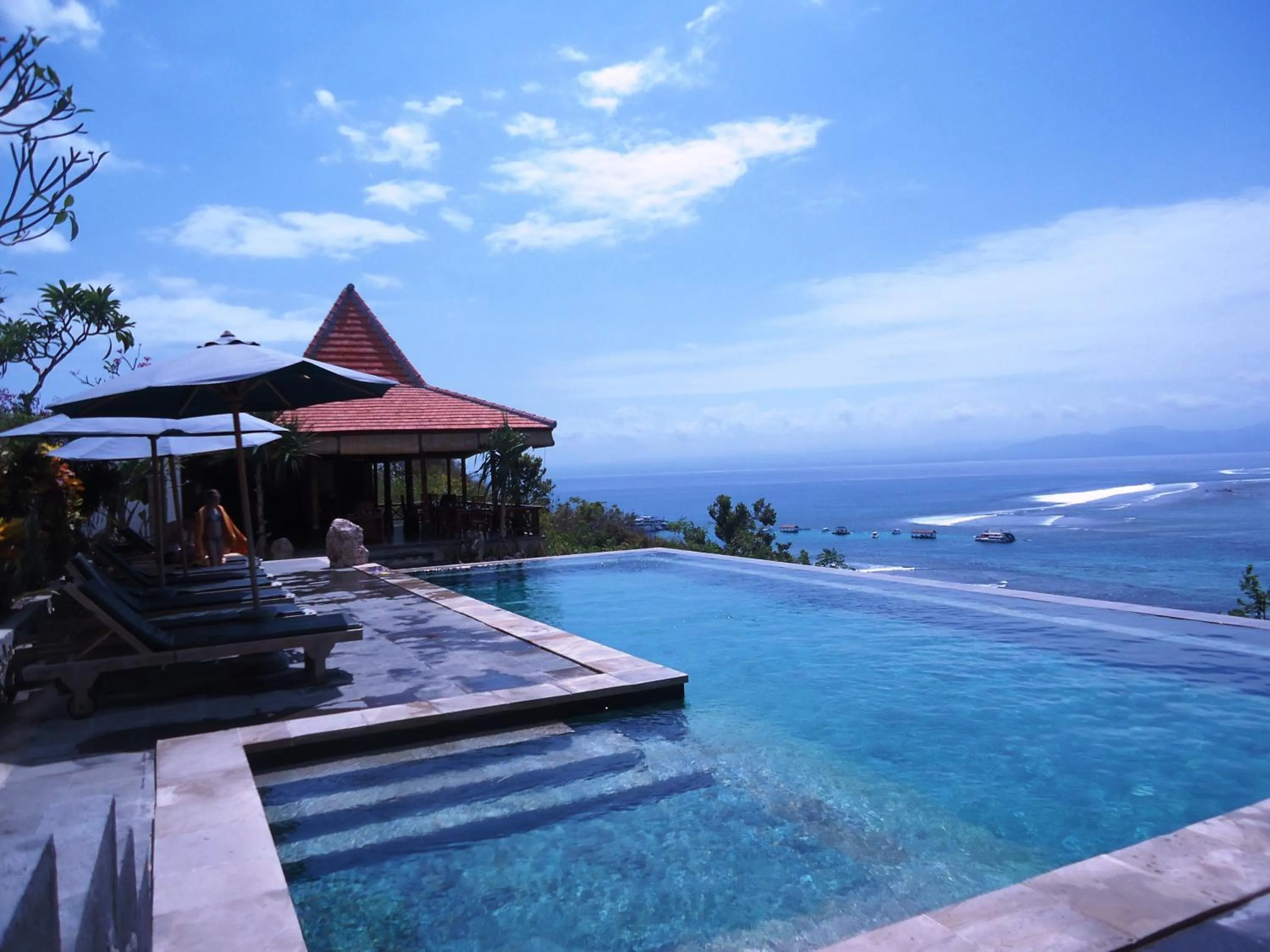 Property building in Lembongan Cliff Villas