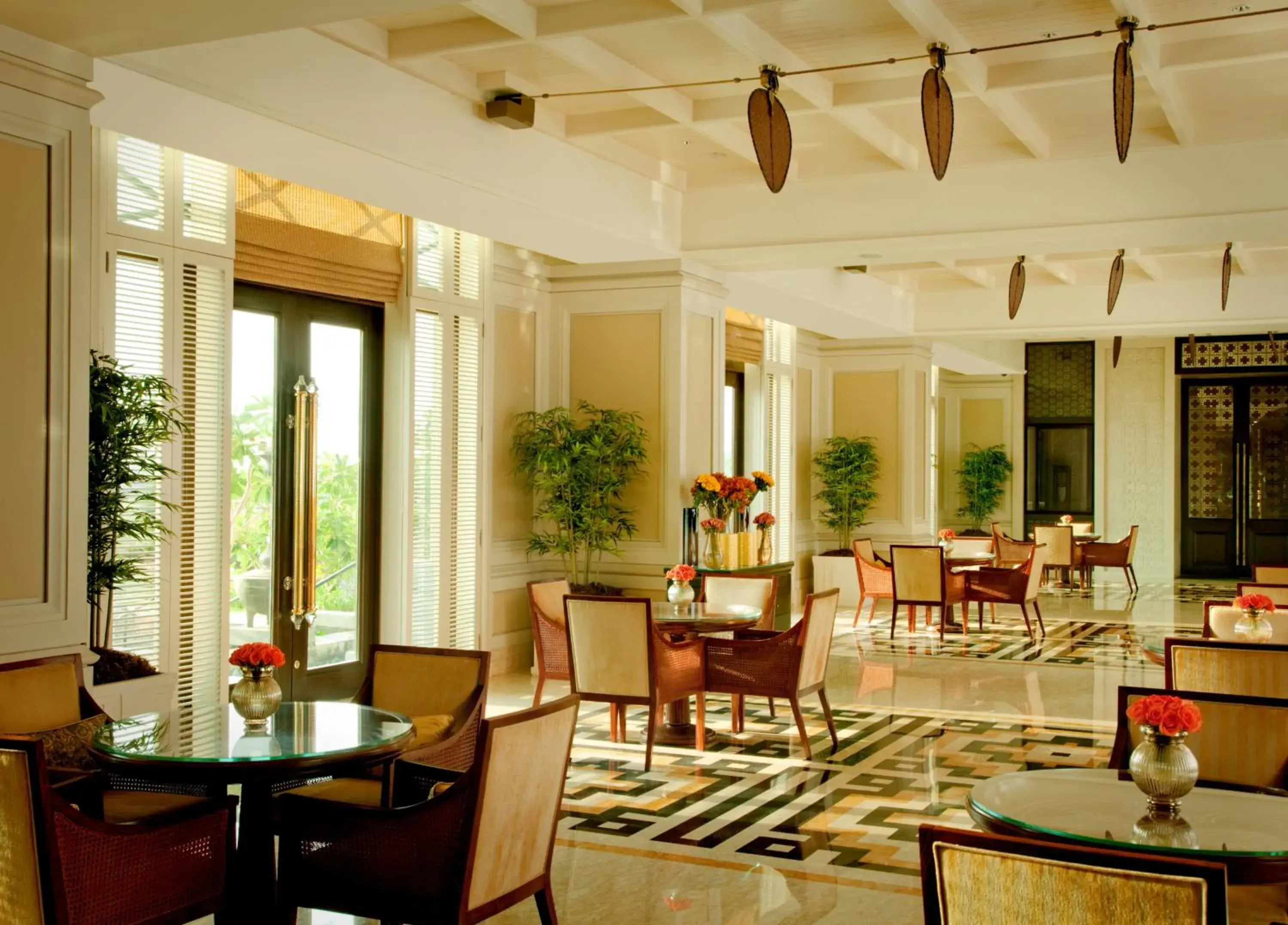 Lobby or reception in The Leela Palace Chennai Lobby or reception in The Leela Palace Chennai