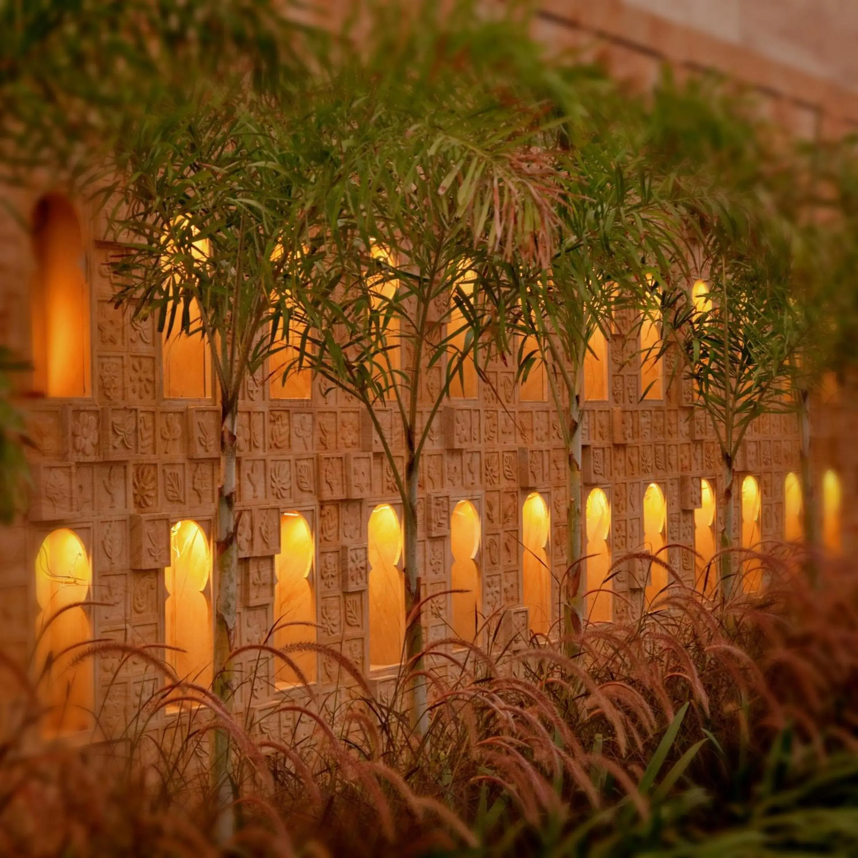 Pool view in The Leela Palace Chennai Pool view in The Leela Palace Chennai