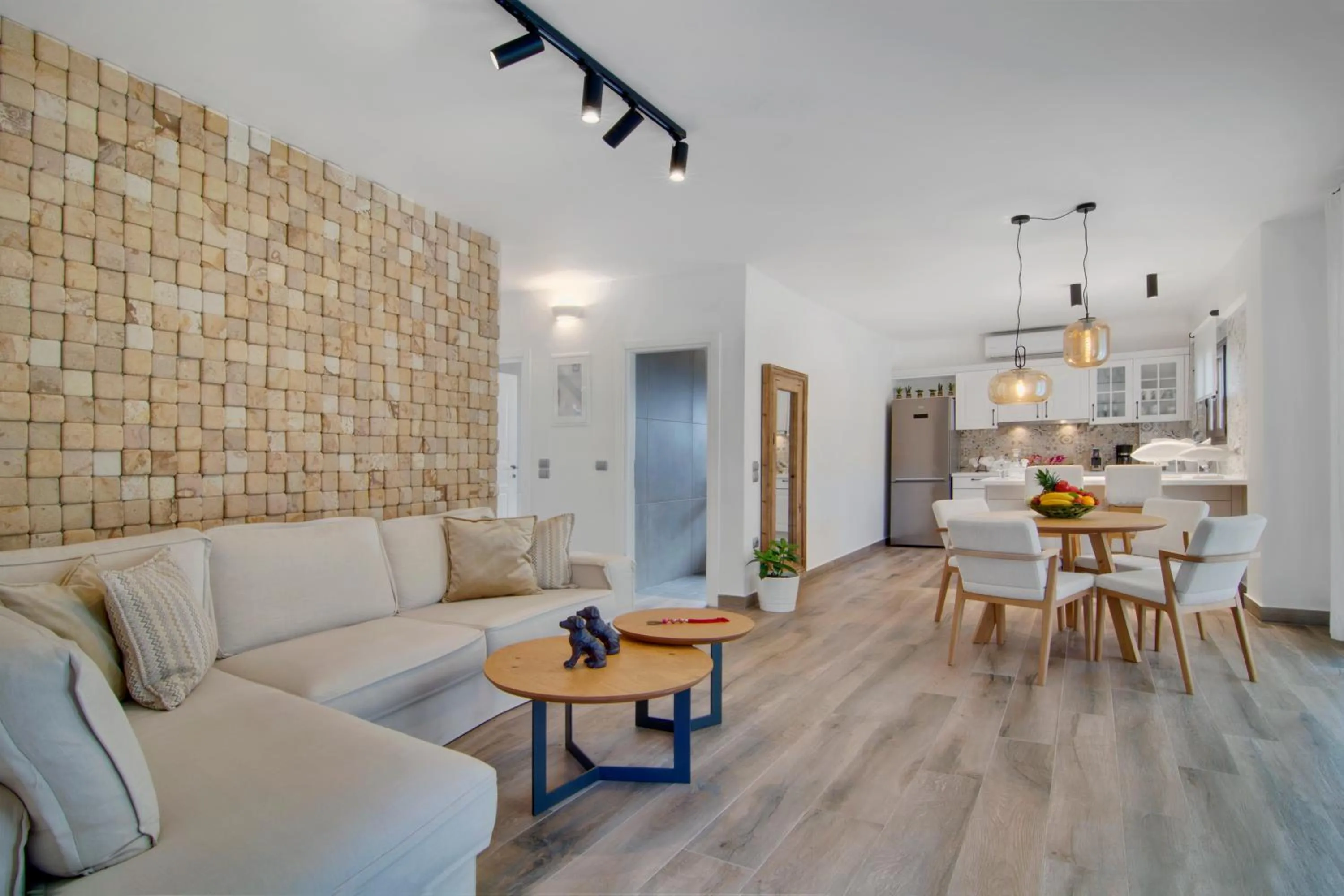 Living room in Valtos Beach Hotel