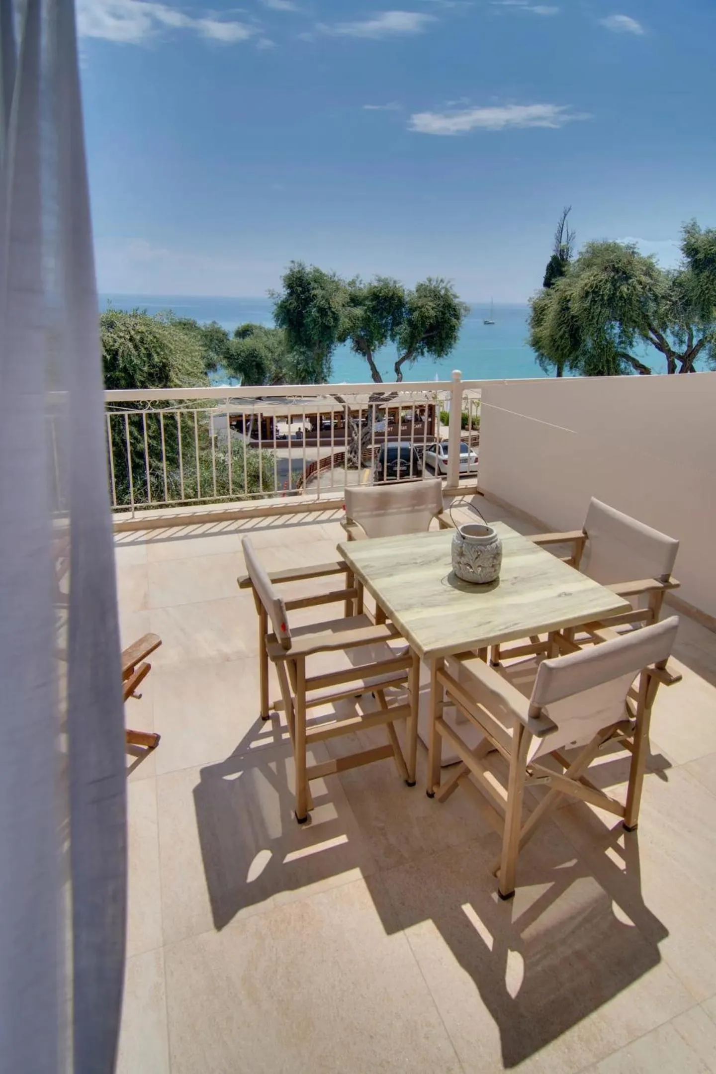 Balcony/Terrace in Valtos Beach Hotel