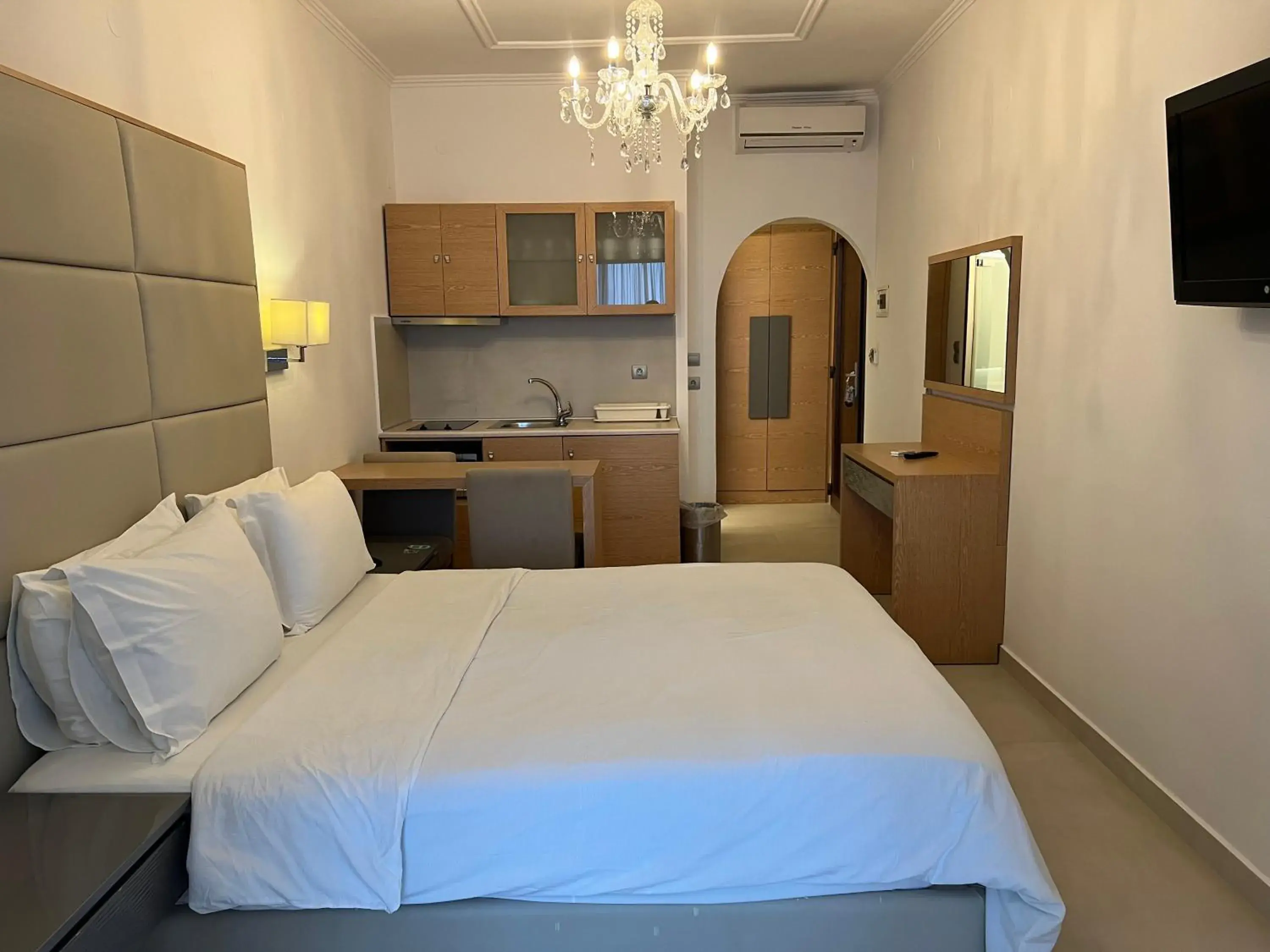 Studio for Four with Balcony and Sea View in Valtos Beach Hotel Studio for Four with Balcony and Sea View in Valtos Beach Hotel