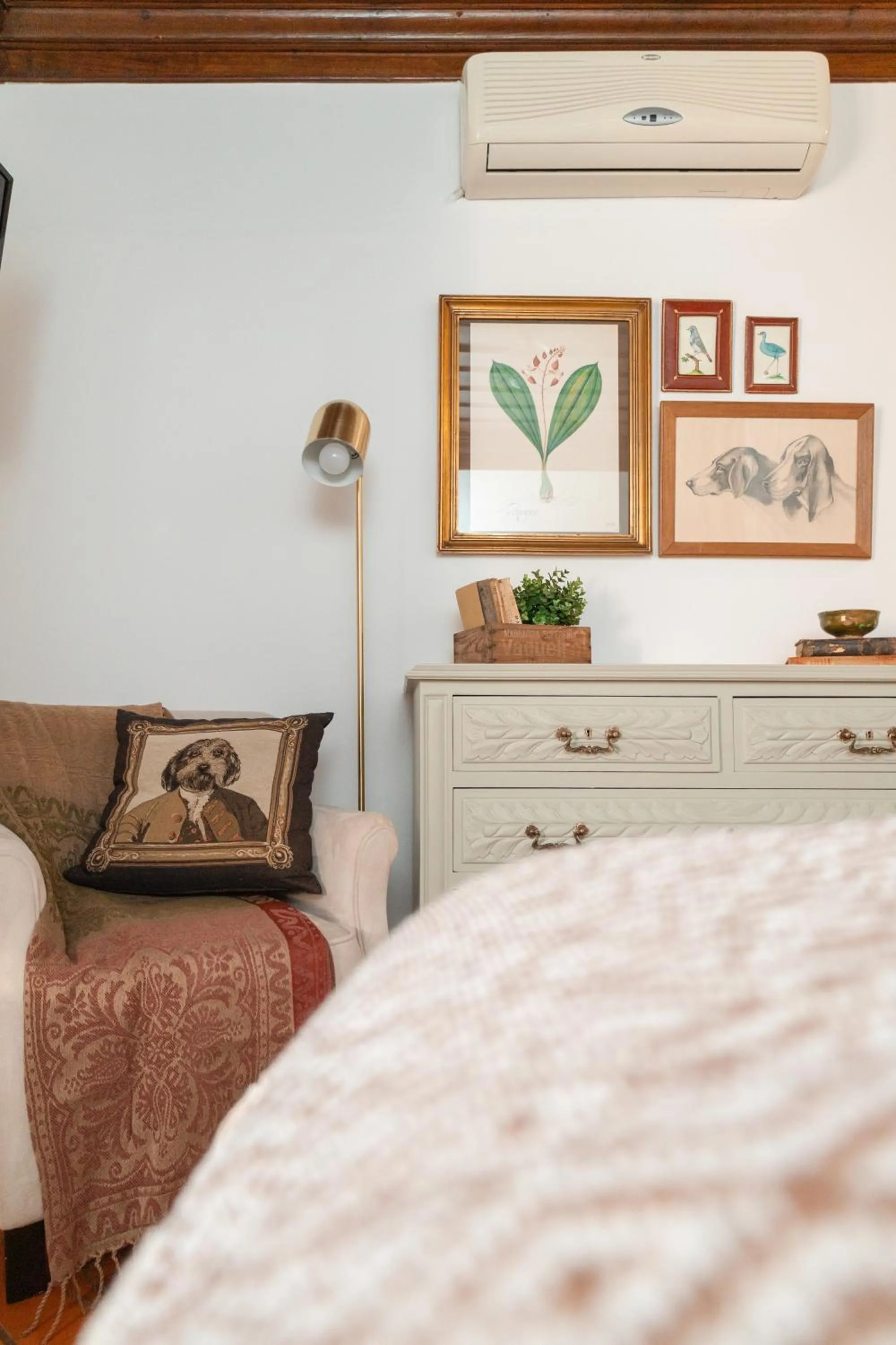 Seating area, Bed in Casa Da Avo Genoveva