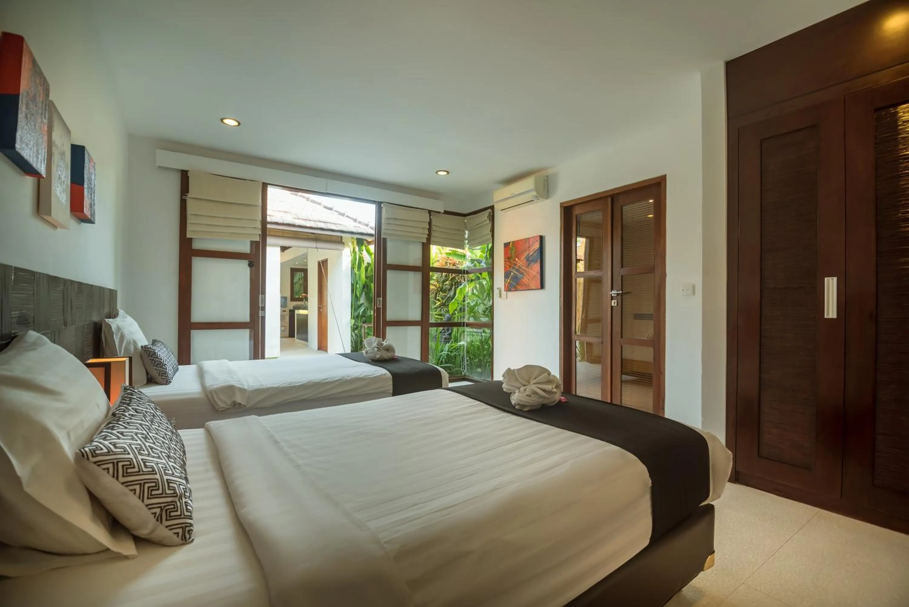 Photo of the whole room, Bed in Arama Riverside 5 Bedrooms by Villas Direct Bali