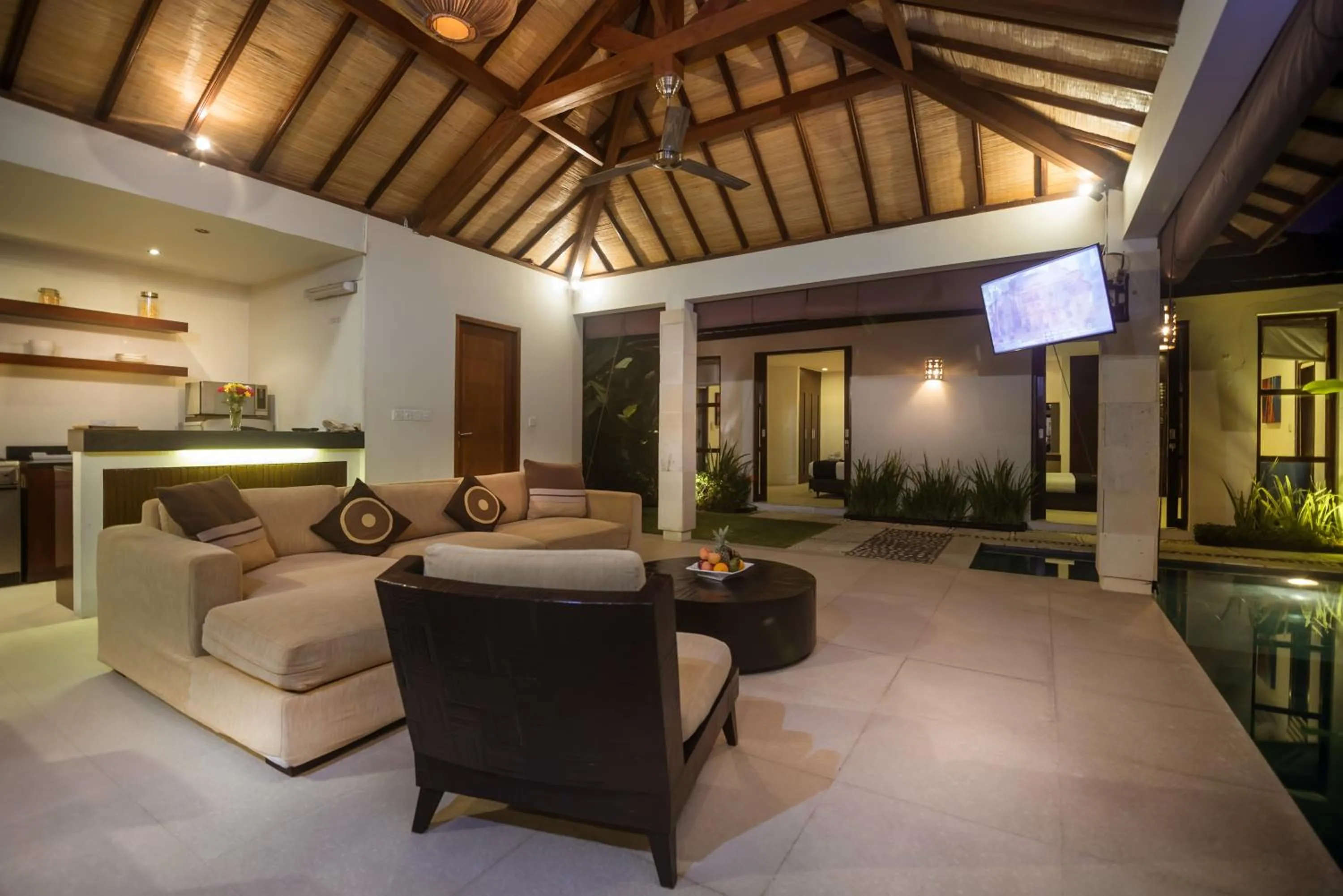 Living room in Arama Riverside 5 Bedrooms by Villas Direct Bali