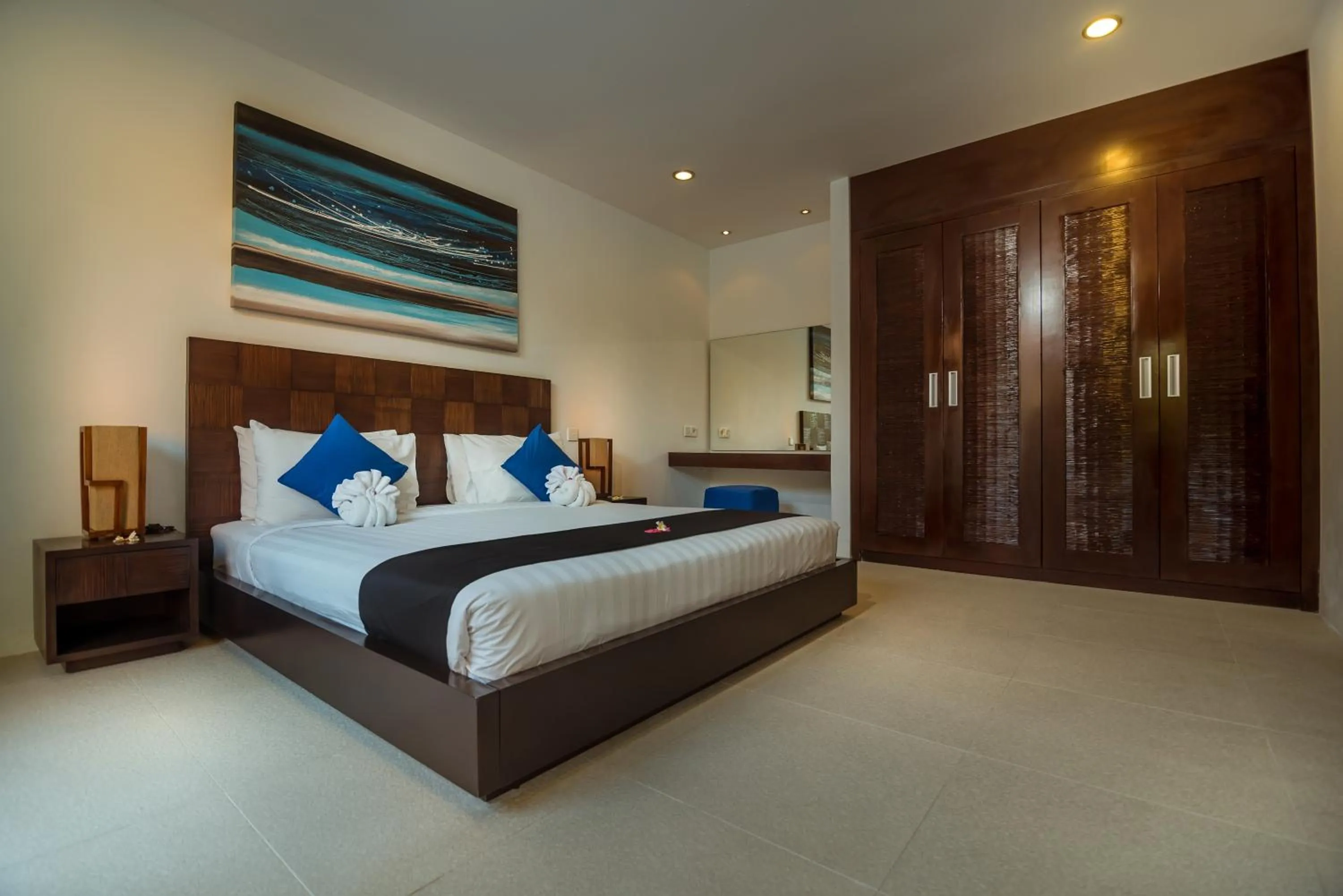 Photo of the whole room, Bed in Arama Riverside 5 Bedrooms by Villas Direct Bali