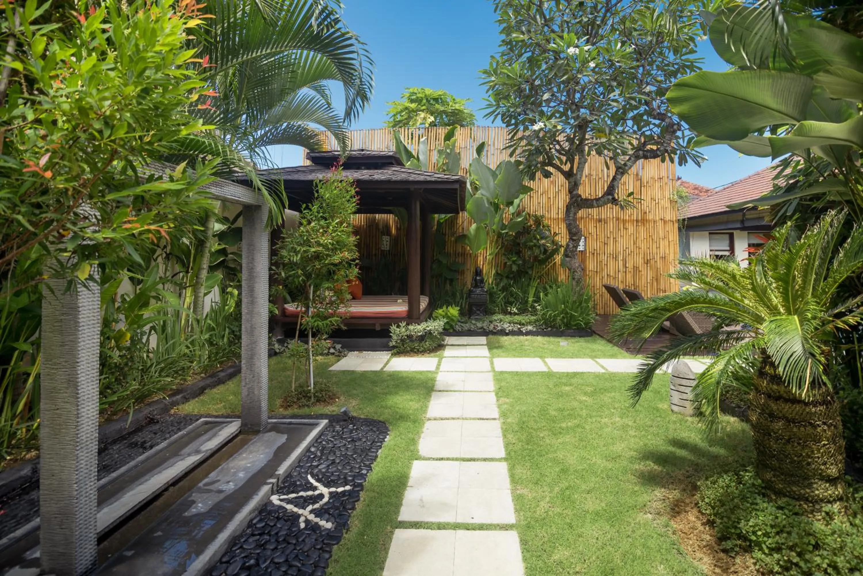 Facade/entrance in Arama Riverside 5 Bedrooms by Villas Direct Bali