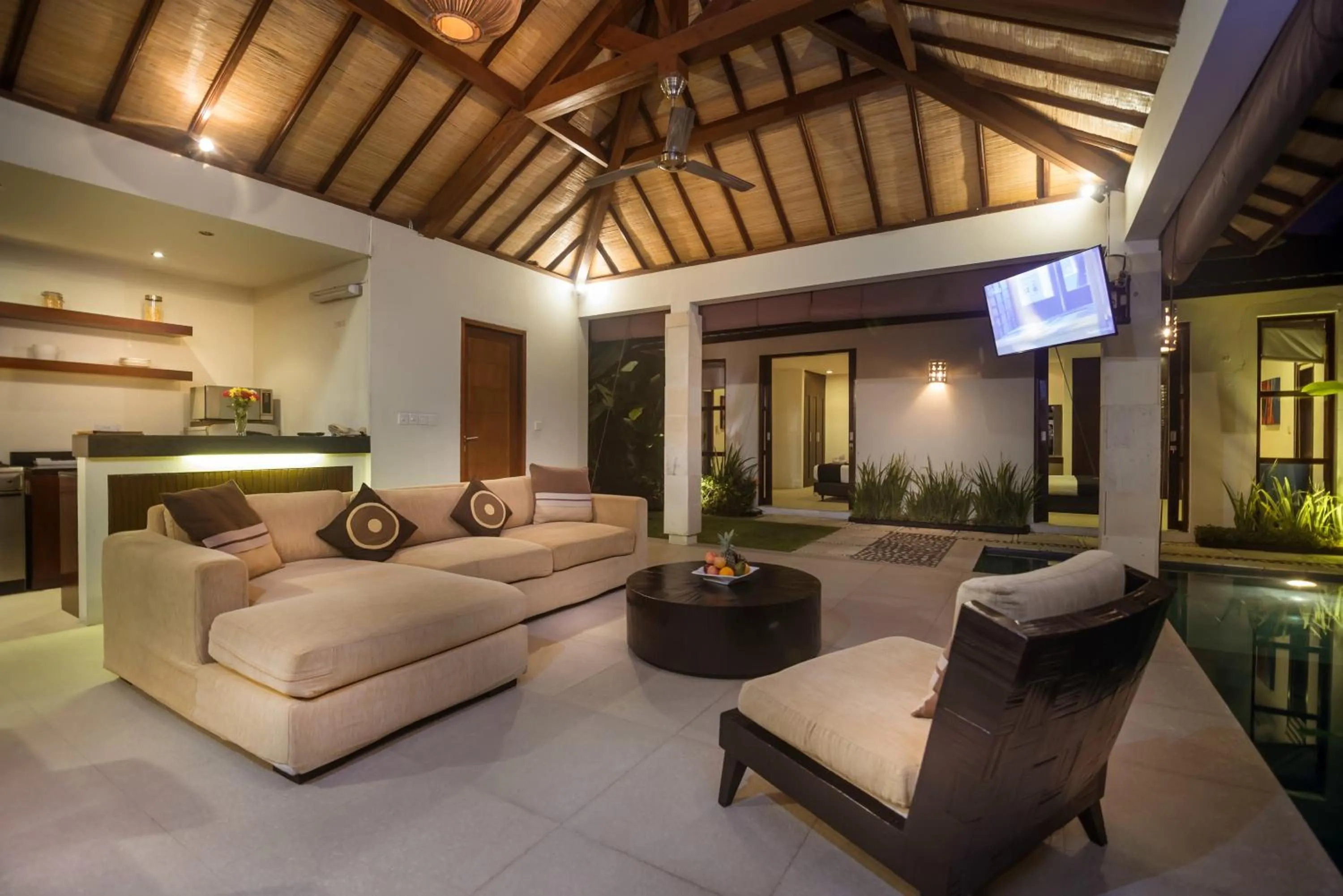 Living room in Arama Riverside 5 Bedrooms by Villas Direct Bali