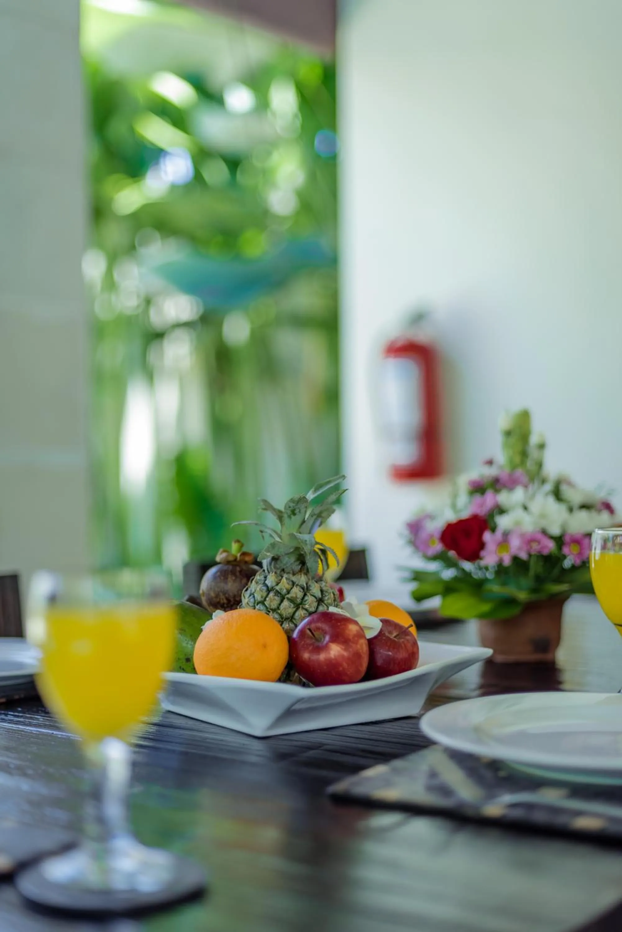 Food and drinks in Arama Riverside 5 Bedrooms by Villas Direct Bali