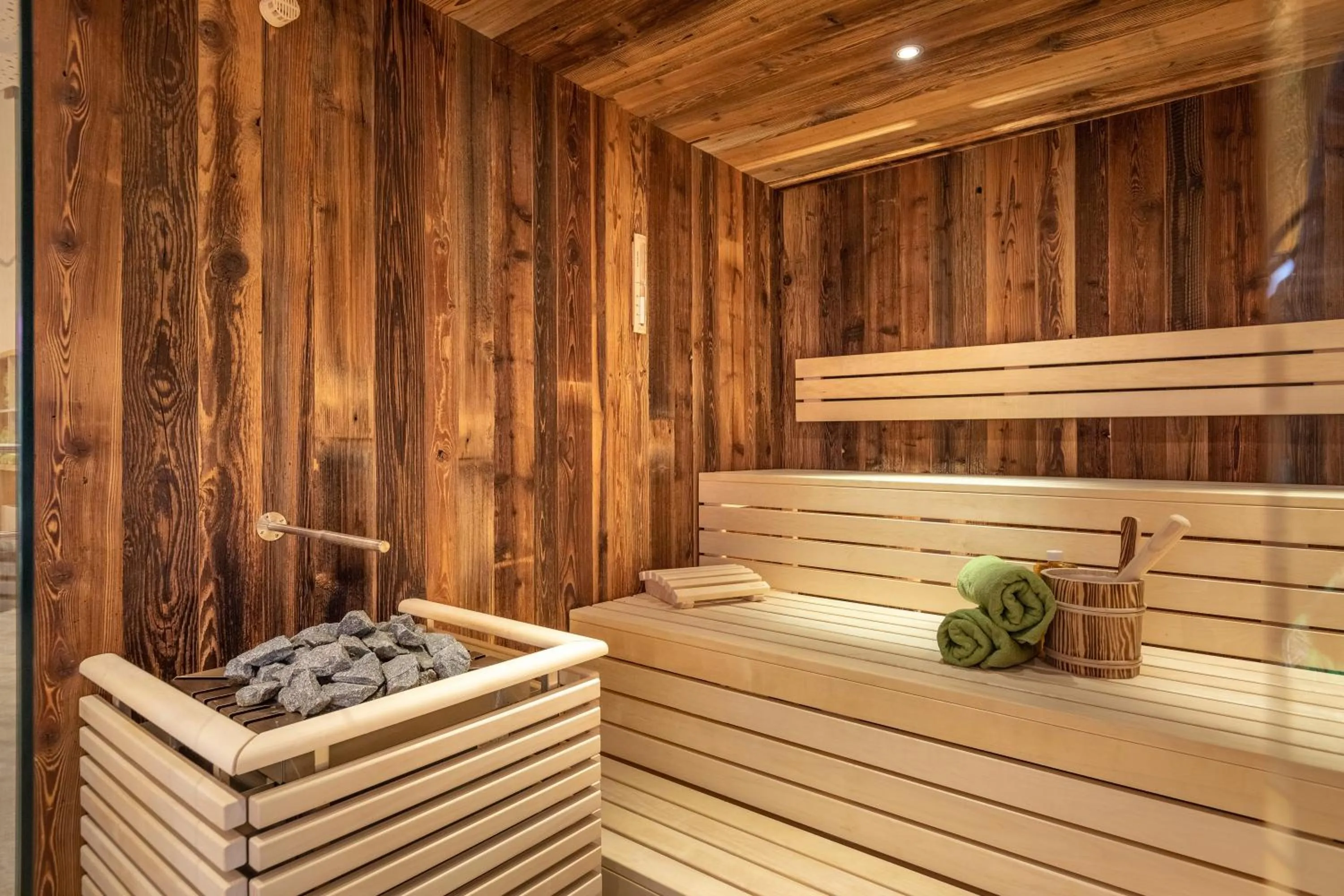 Sauna in Gasthof Almhof