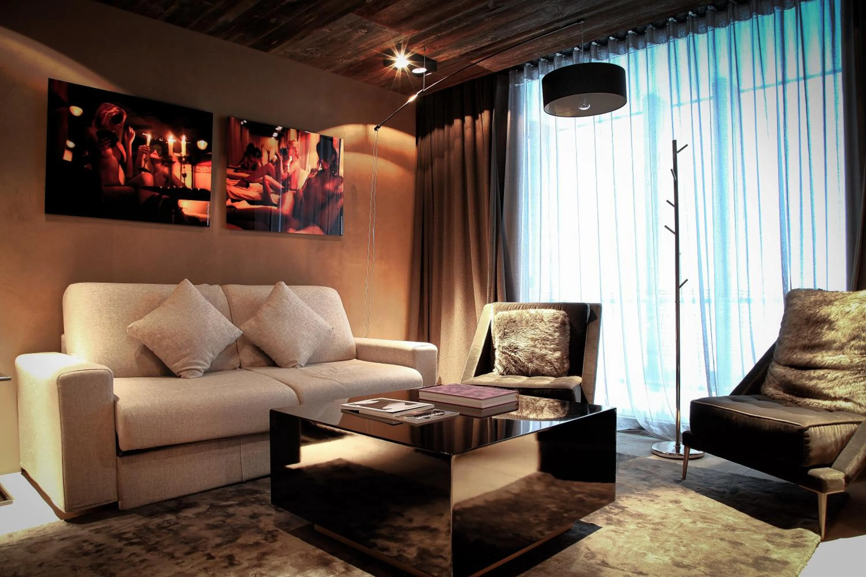Living room in Hotel Zhero – Ischgl/Kappl