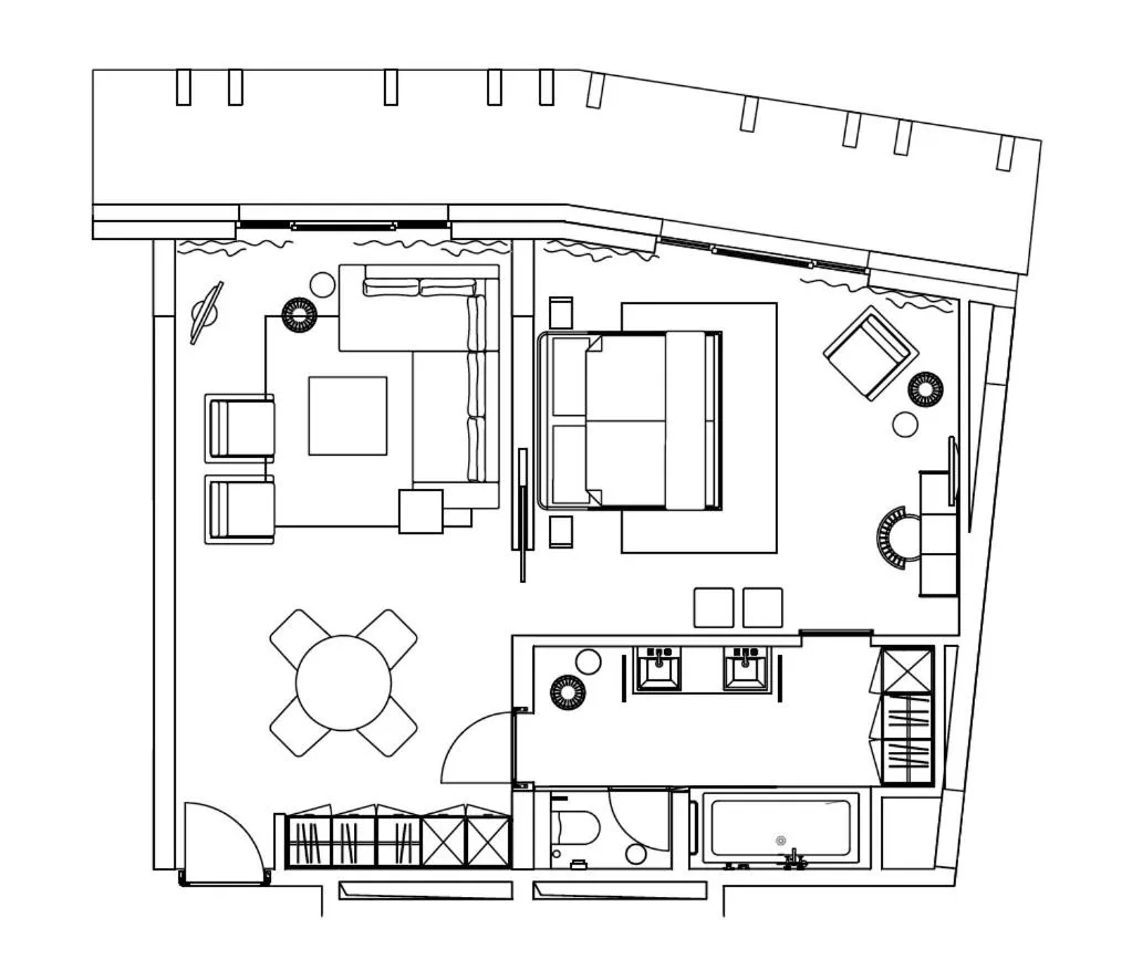 Photo of the whole room in Hotel Zhero – Ischgl/Kappl