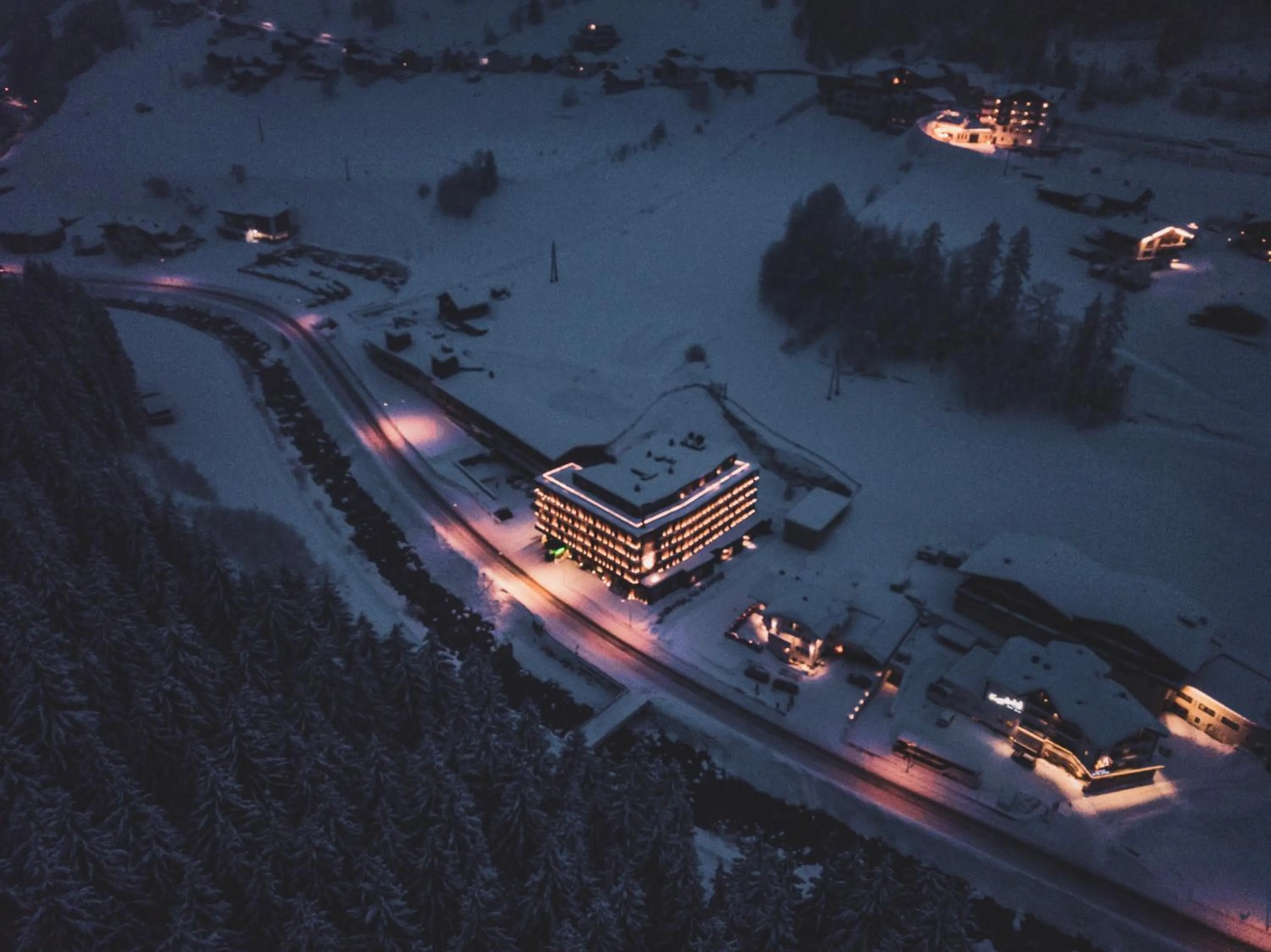 Bird's eye view in Hotel Zhero – Ischgl/Kappl