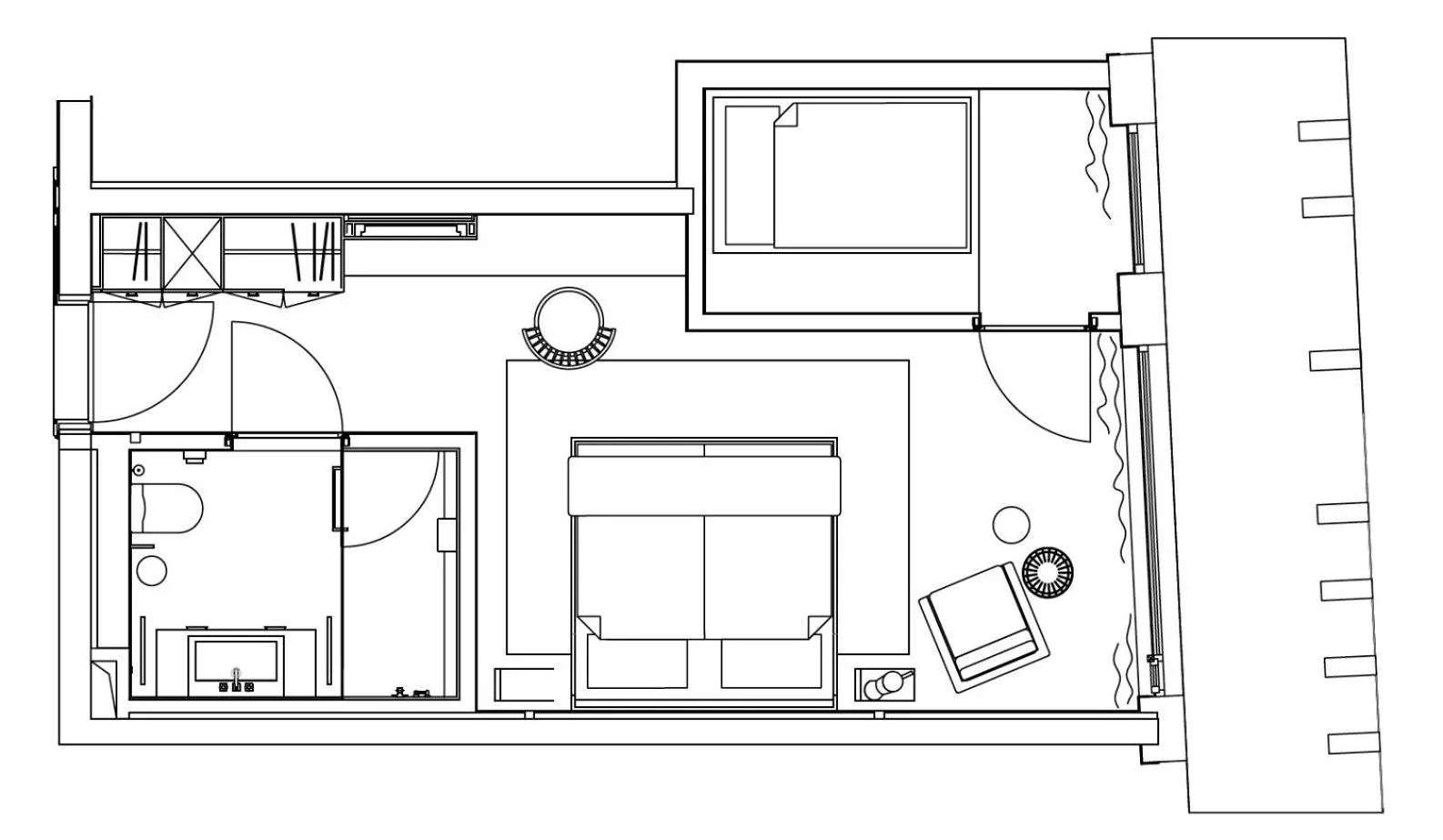 Photo of the whole room in Hotel Zhero – Ischgl/Kappl
