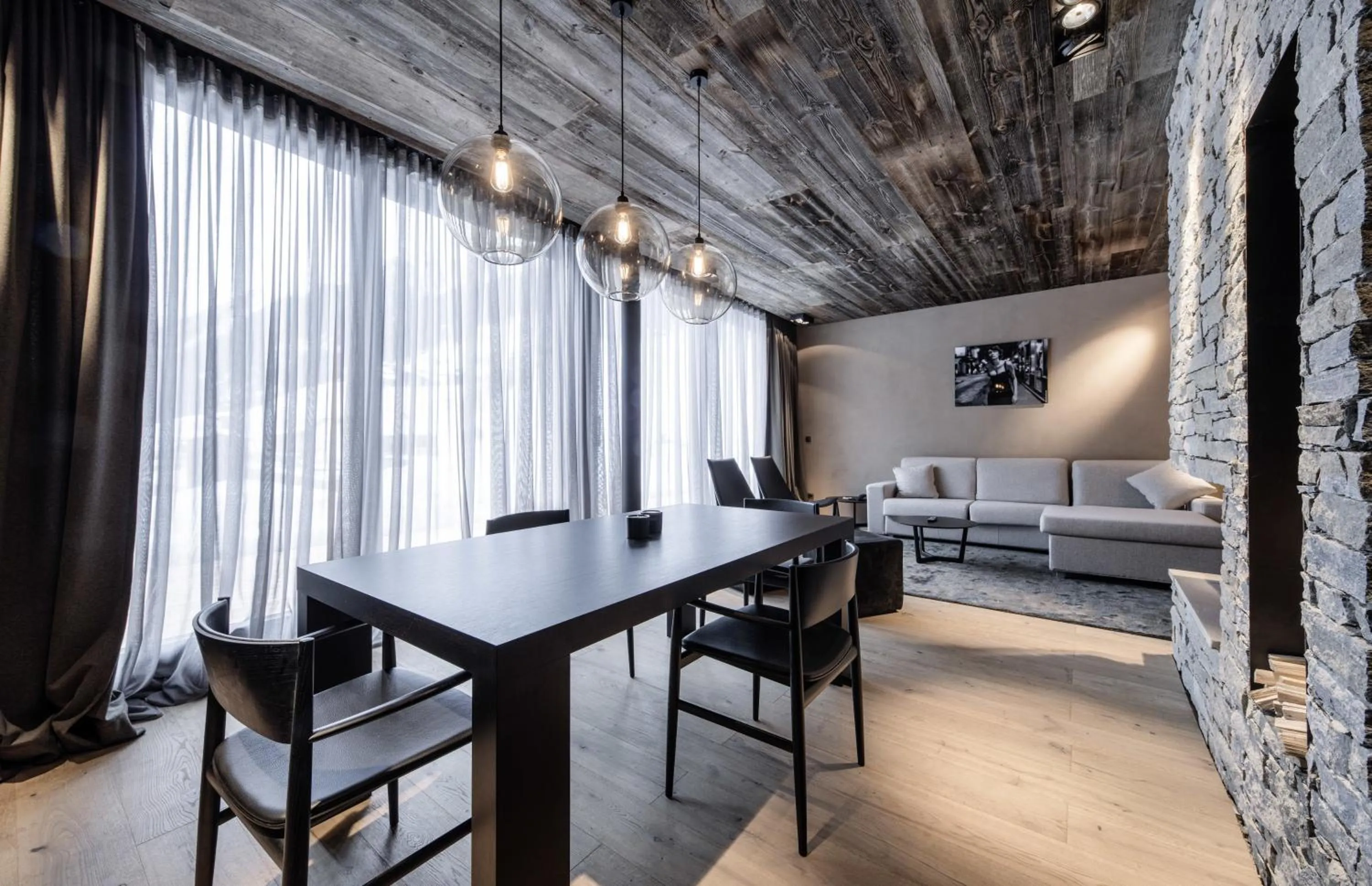 Living room in Hotel Zhero – Ischgl/Kappl