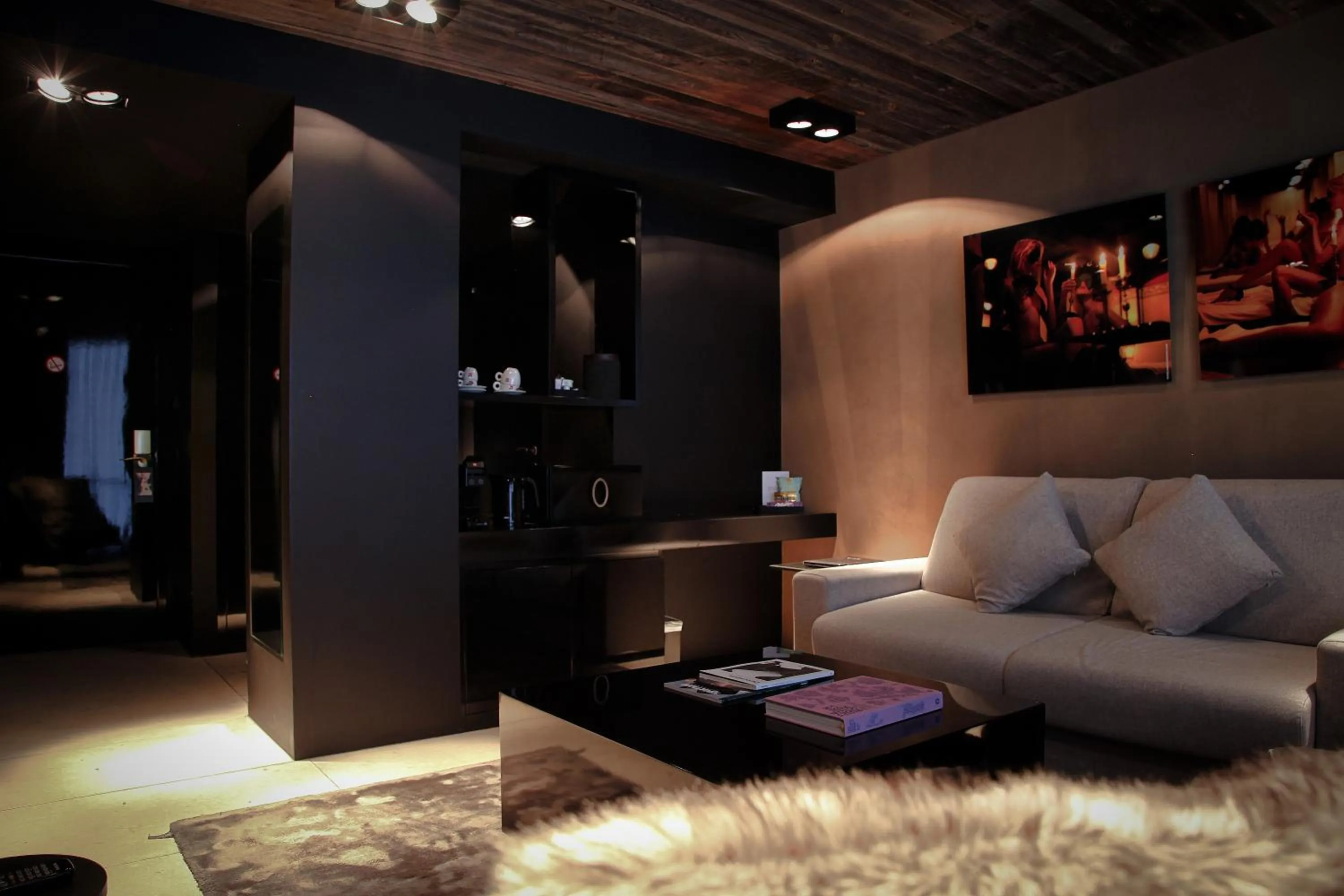 Living room in Hotel Zhero – Ischgl/Kappl