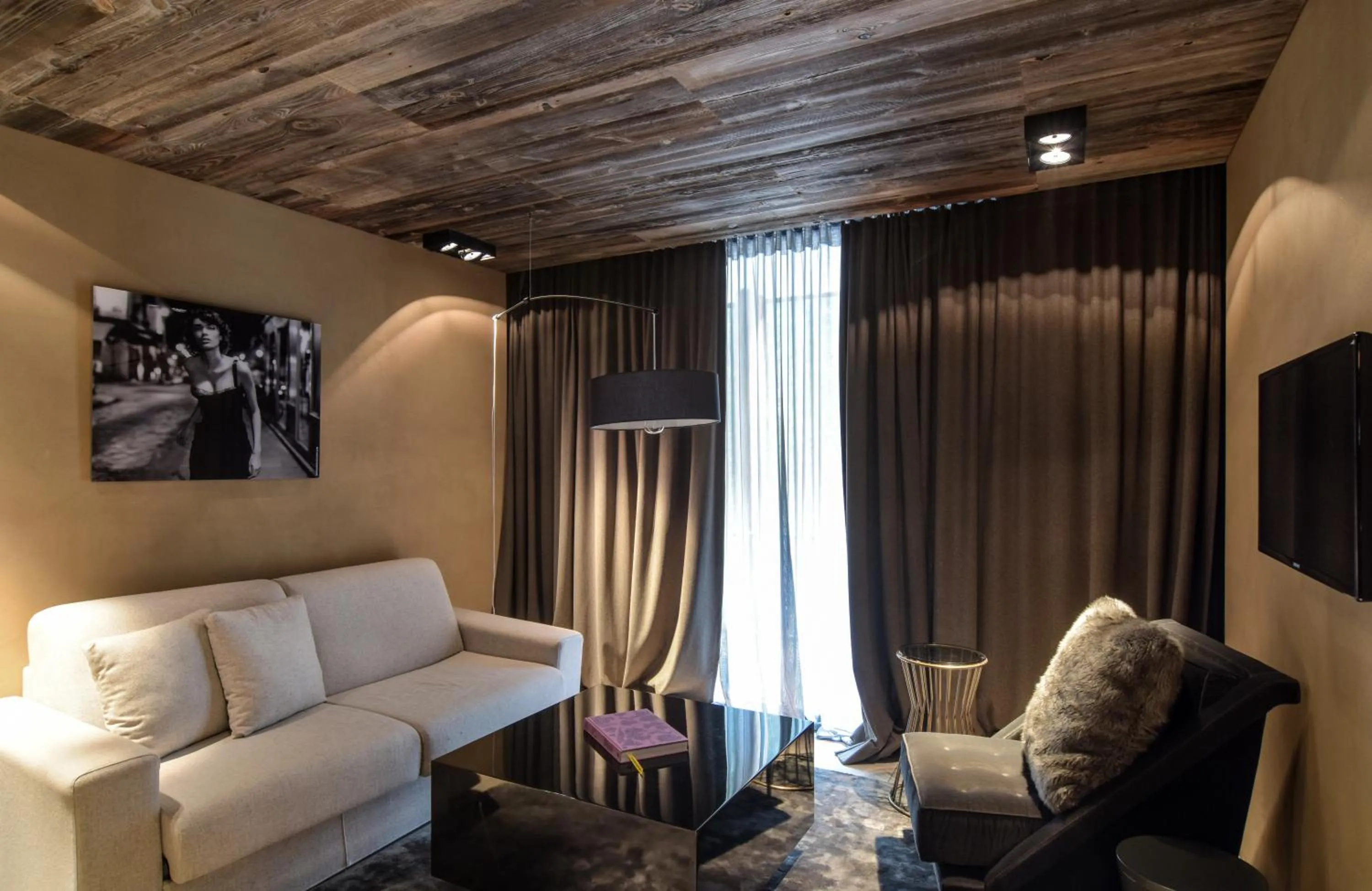 Living room in Hotel Zhero – Ischgl/Kappl