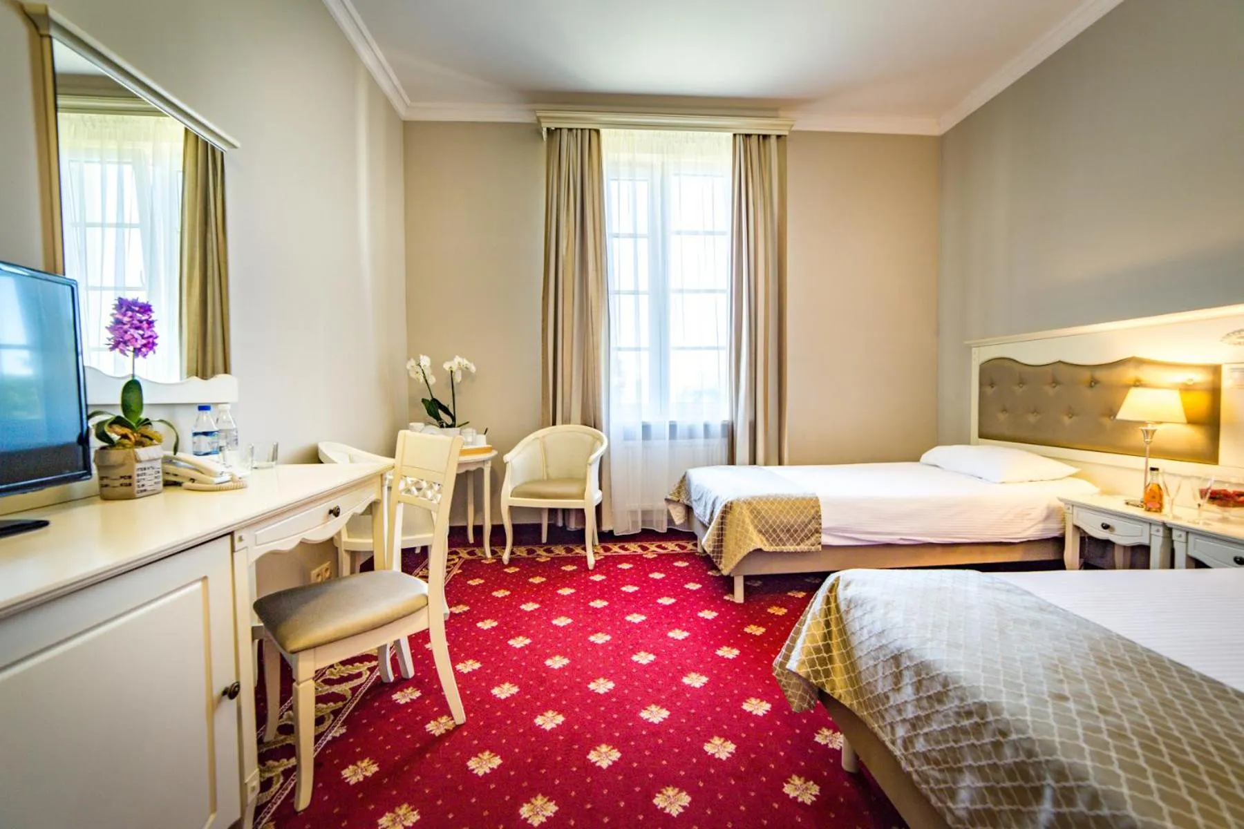 Bed in Hotel Sobienie Królewskie