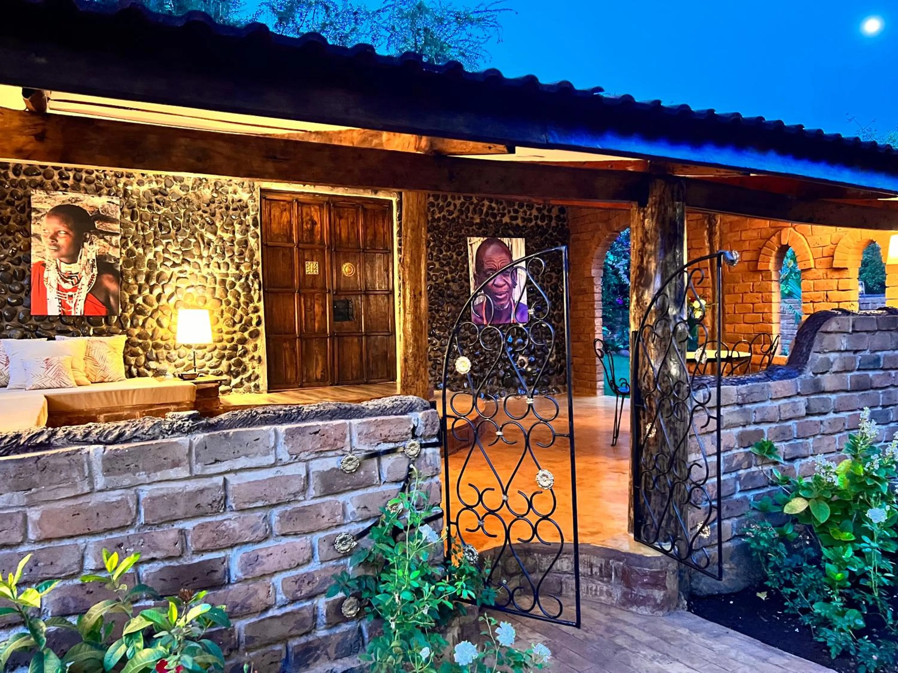 Patio in Pink Flamingo Boutique Hotel