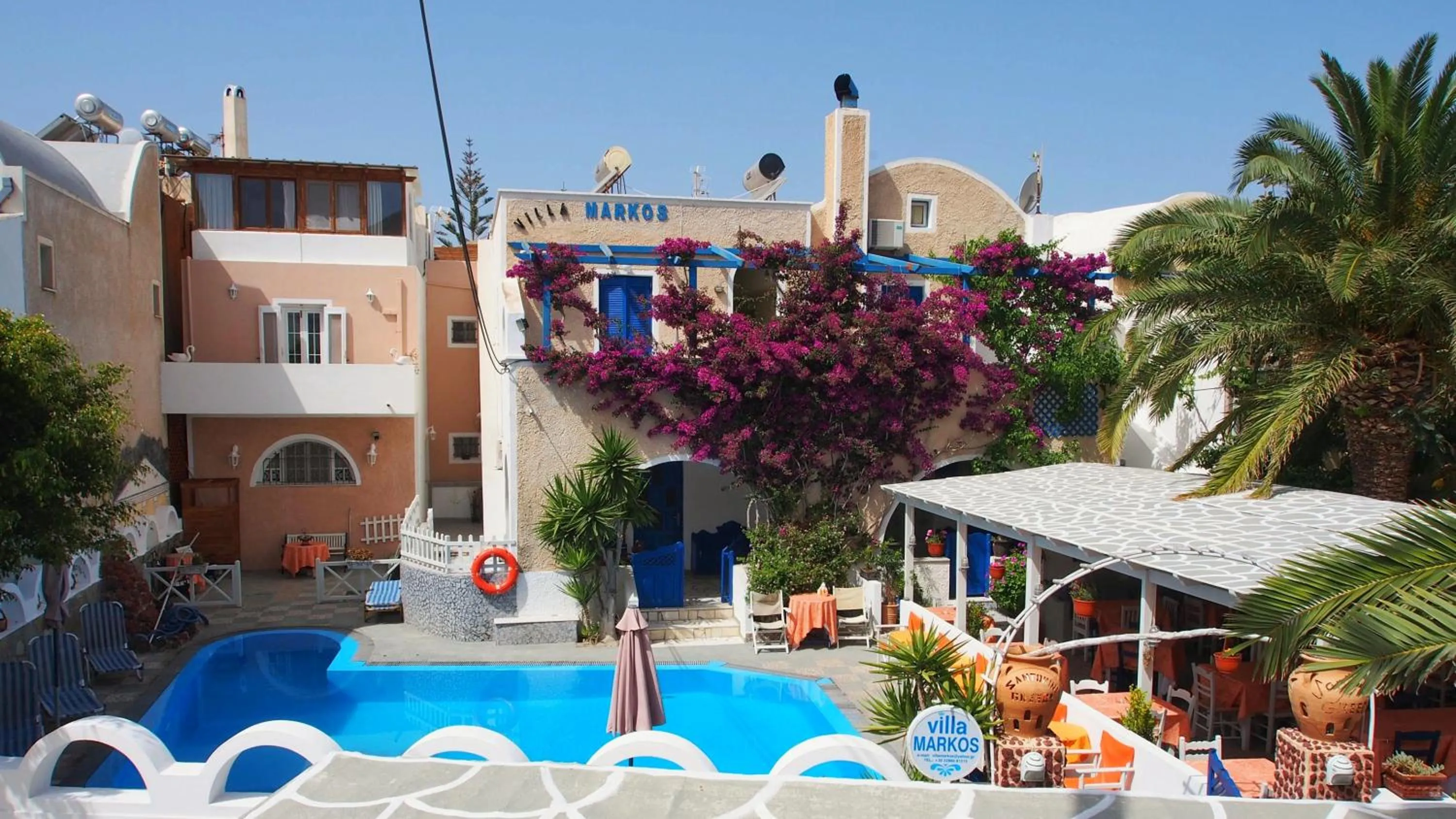 Patio in Villa Markos