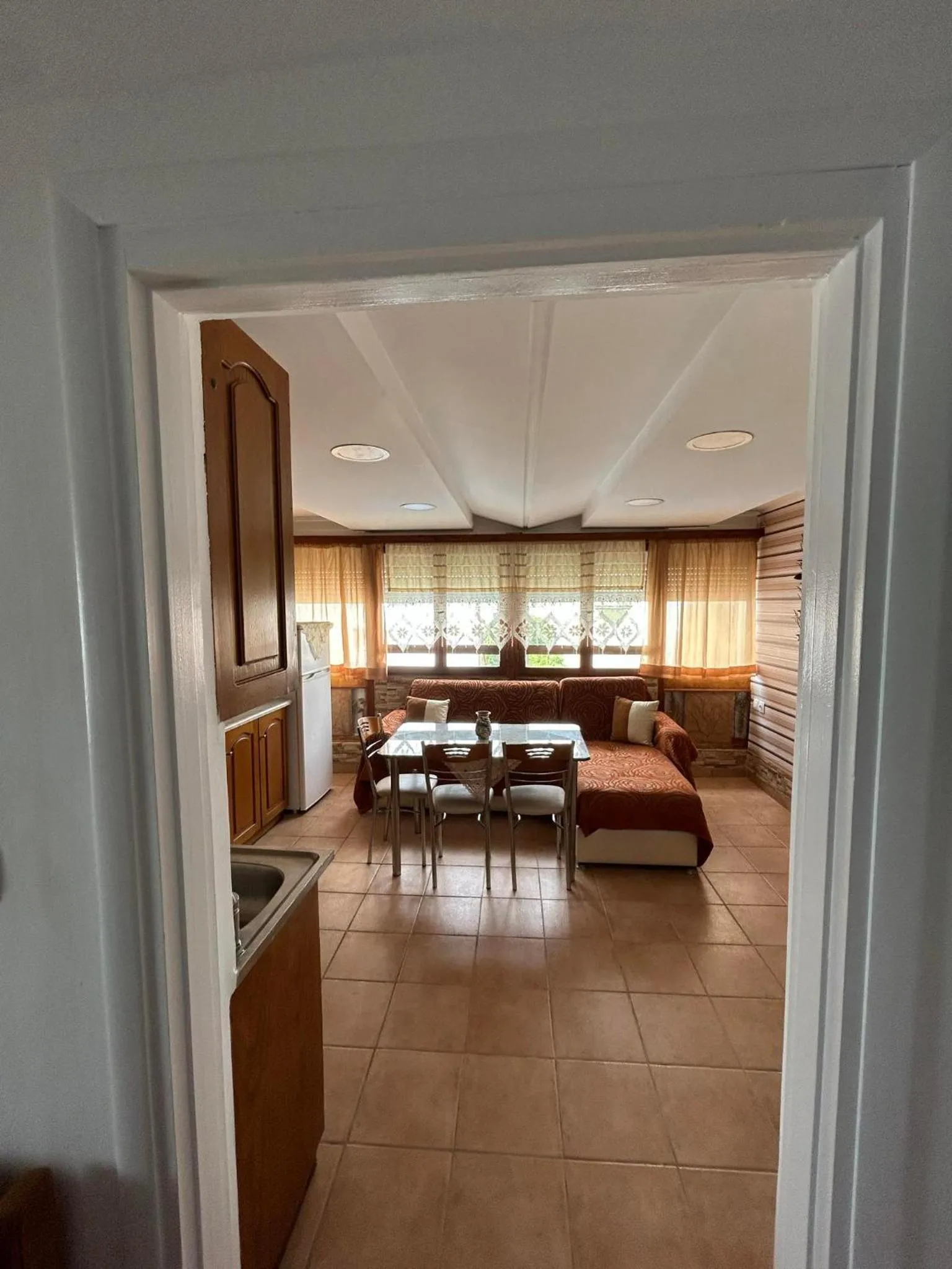 Living room in Villa Markos