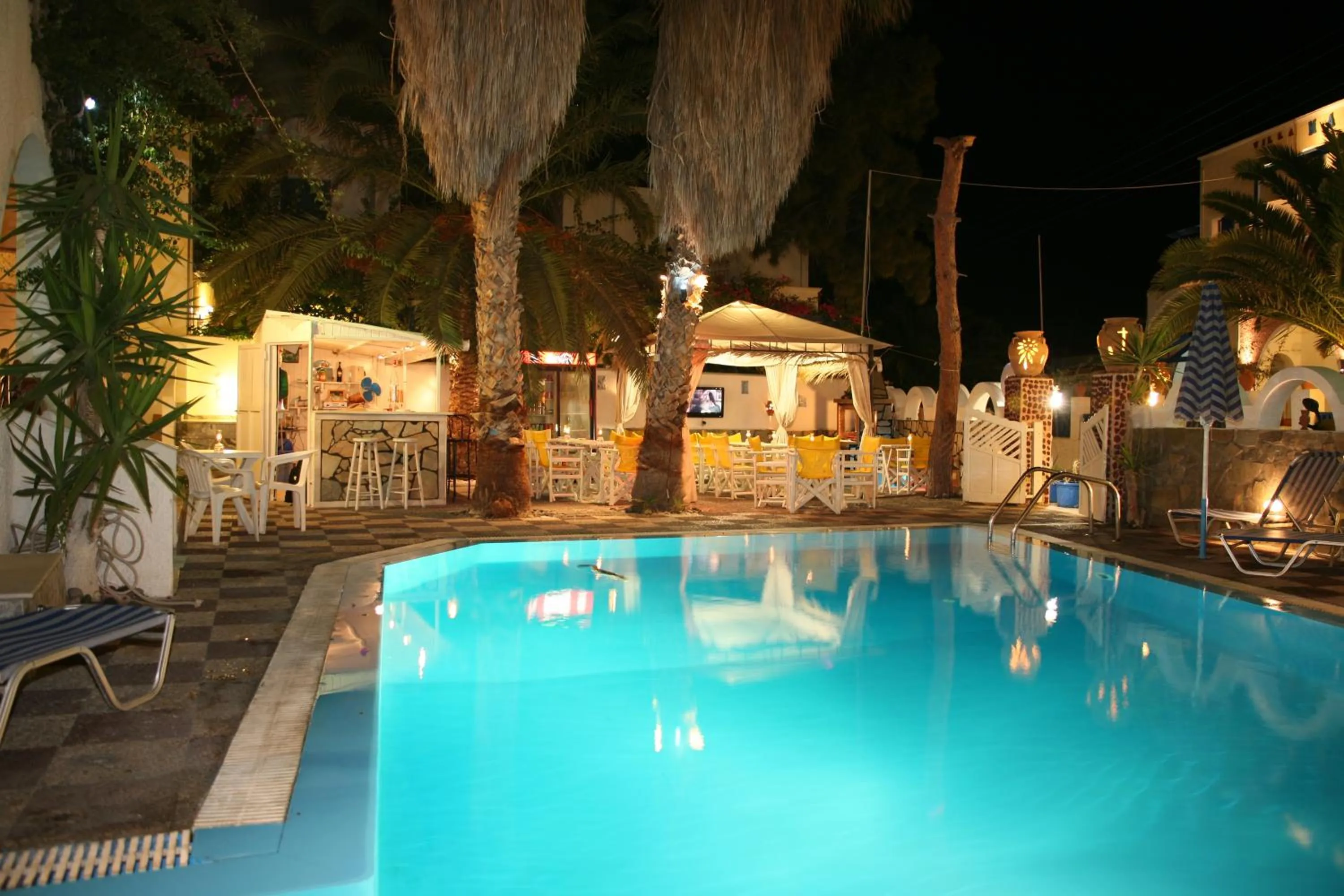 Swimming pool in Villa Markos