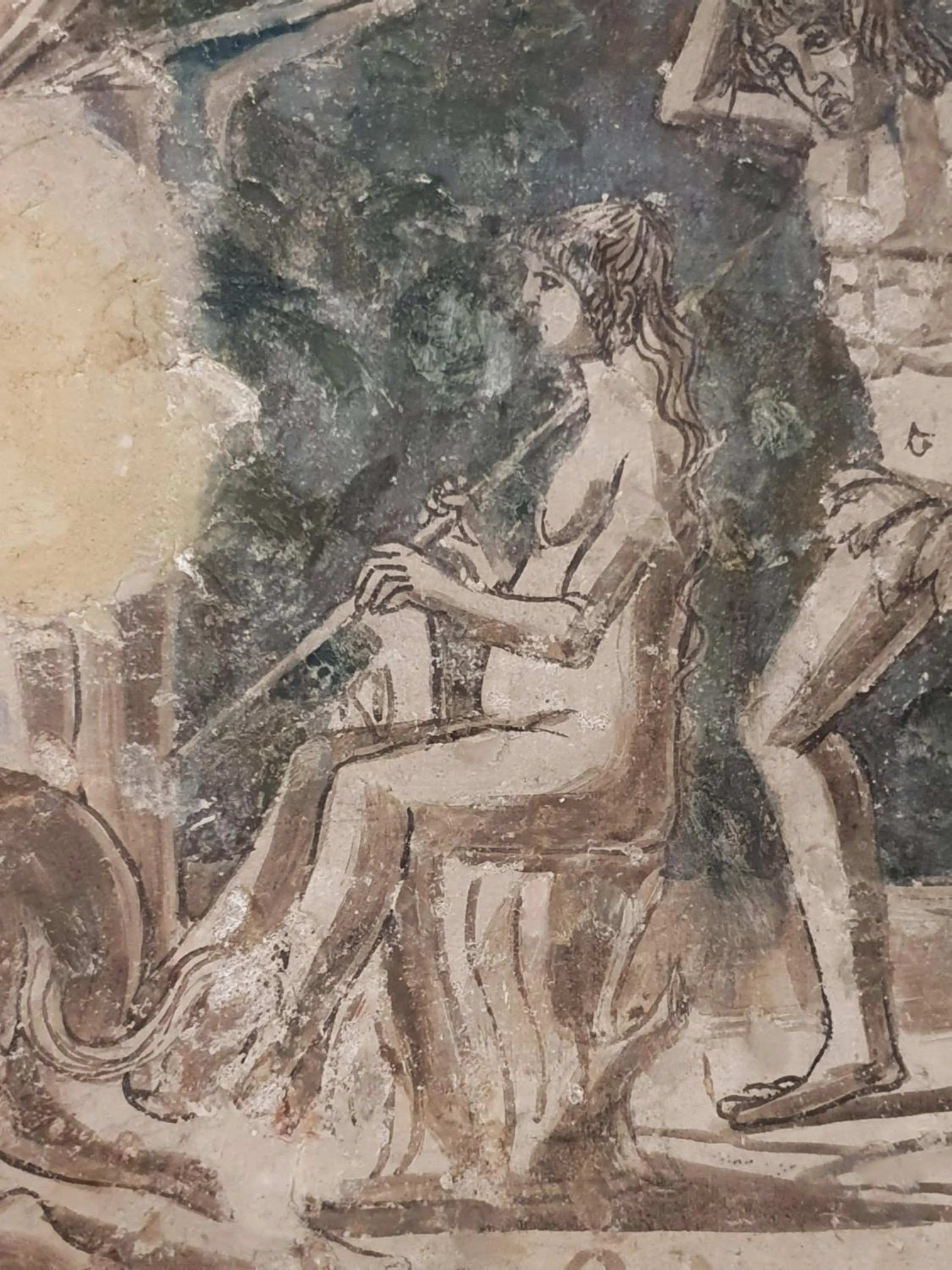 Decorative detail in Spazio Seicentesco