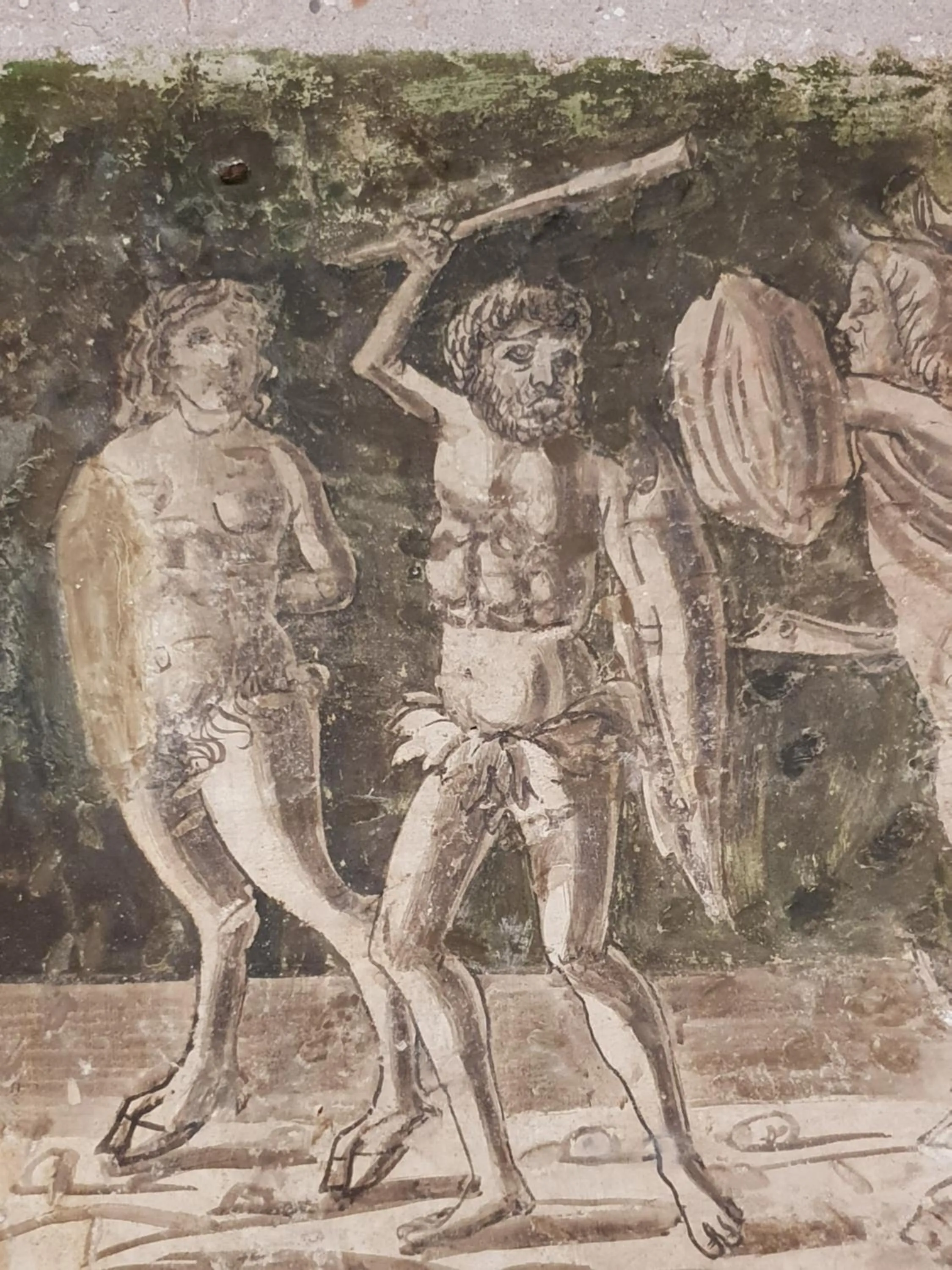 Decorative detail in Spazio Seicentesco