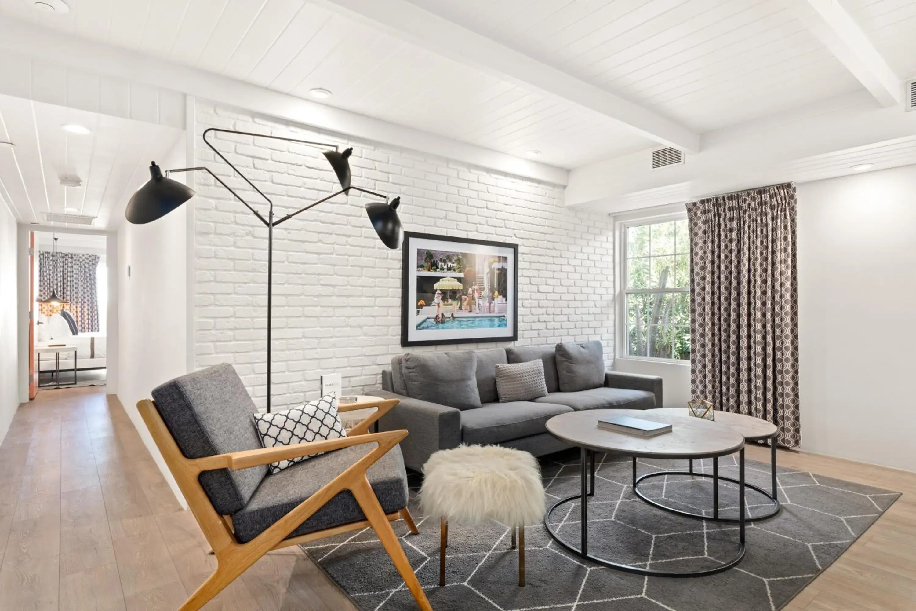 Living room in the Weekend Palm Springs Living room in the Weekend Palm Springs