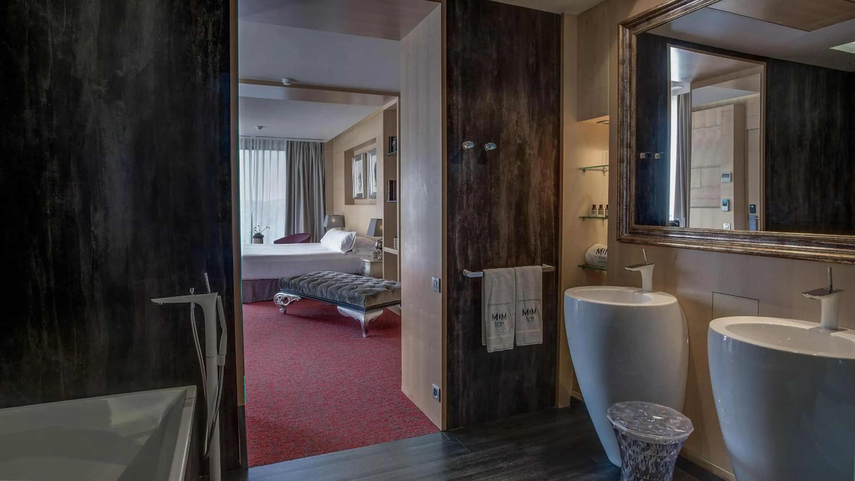 Bed in MiM Sitges Meliá Collection