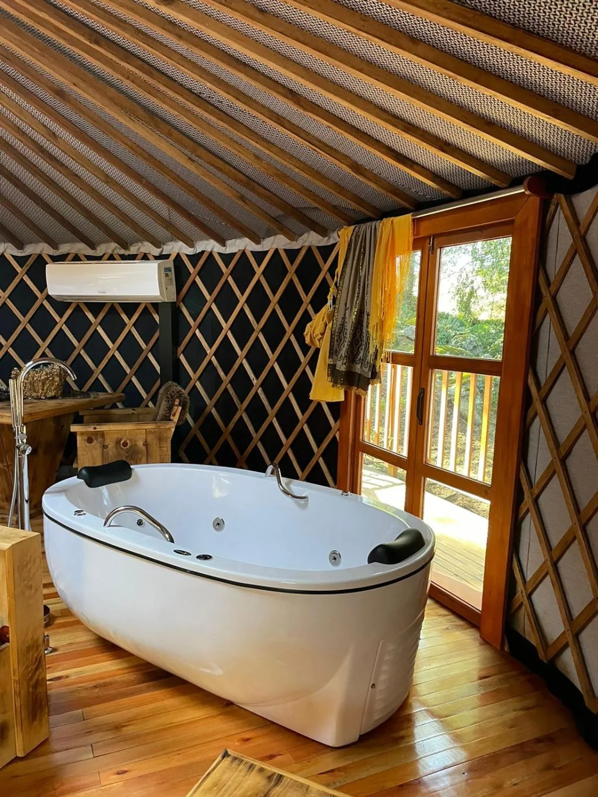 Bathroom in Solar do Oriente - Yurt Ecovillage