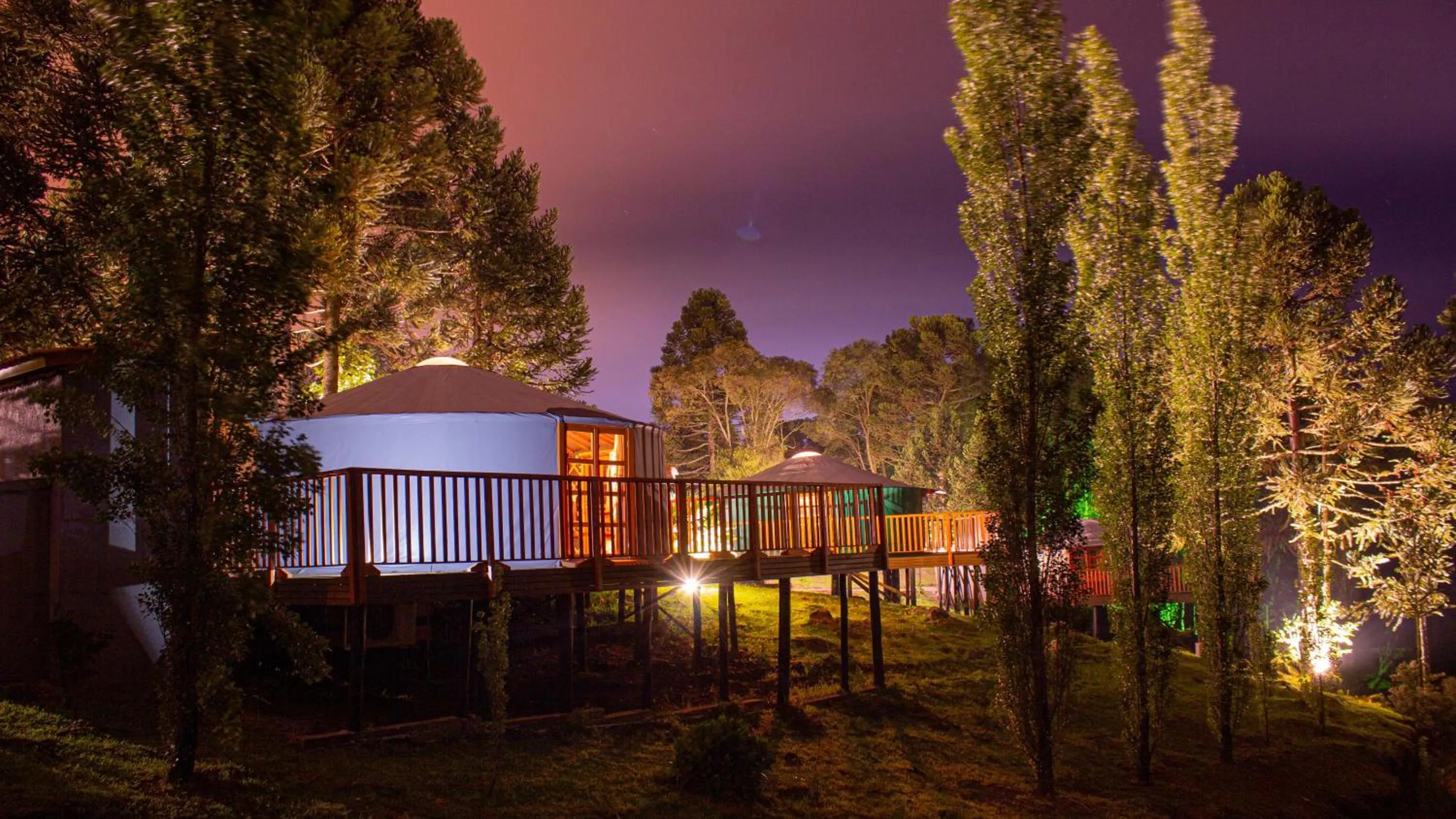 Facade/entrance in Solar do Oriente - Yurt Ecovillage