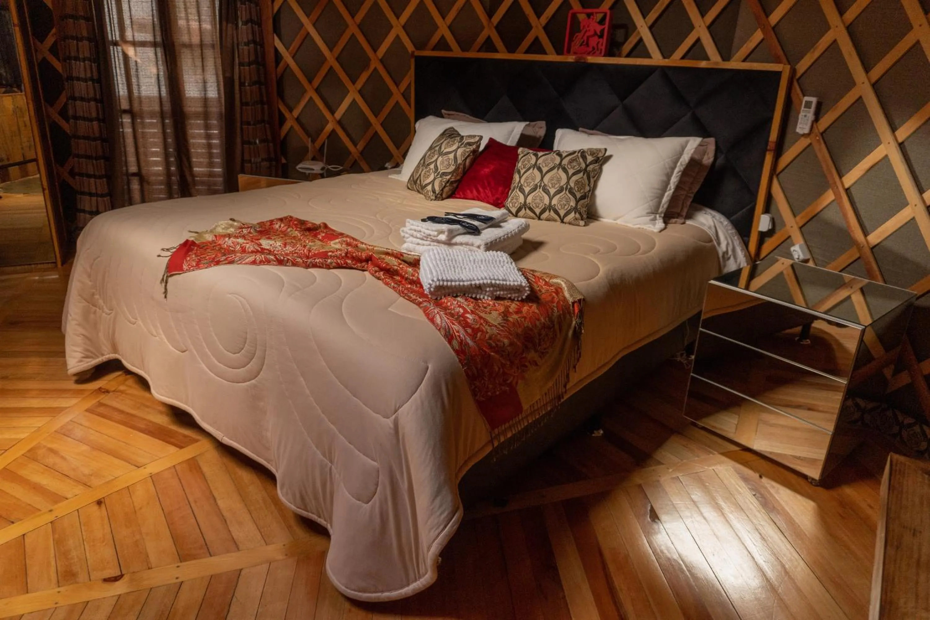 Bed in Solar do Oriente - Yurt Ecovillage