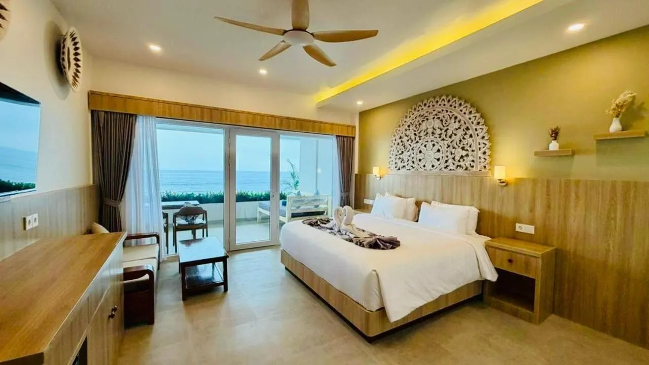 Bed in Solaluna Beach Homestay