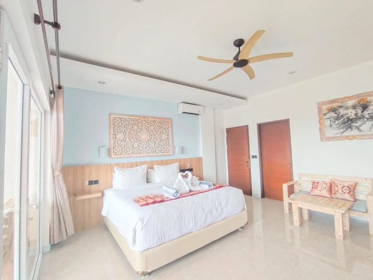 Bed in Solaluna Beach Homestay