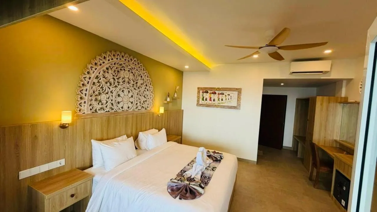 Bed in Solaluna Beach Homestay