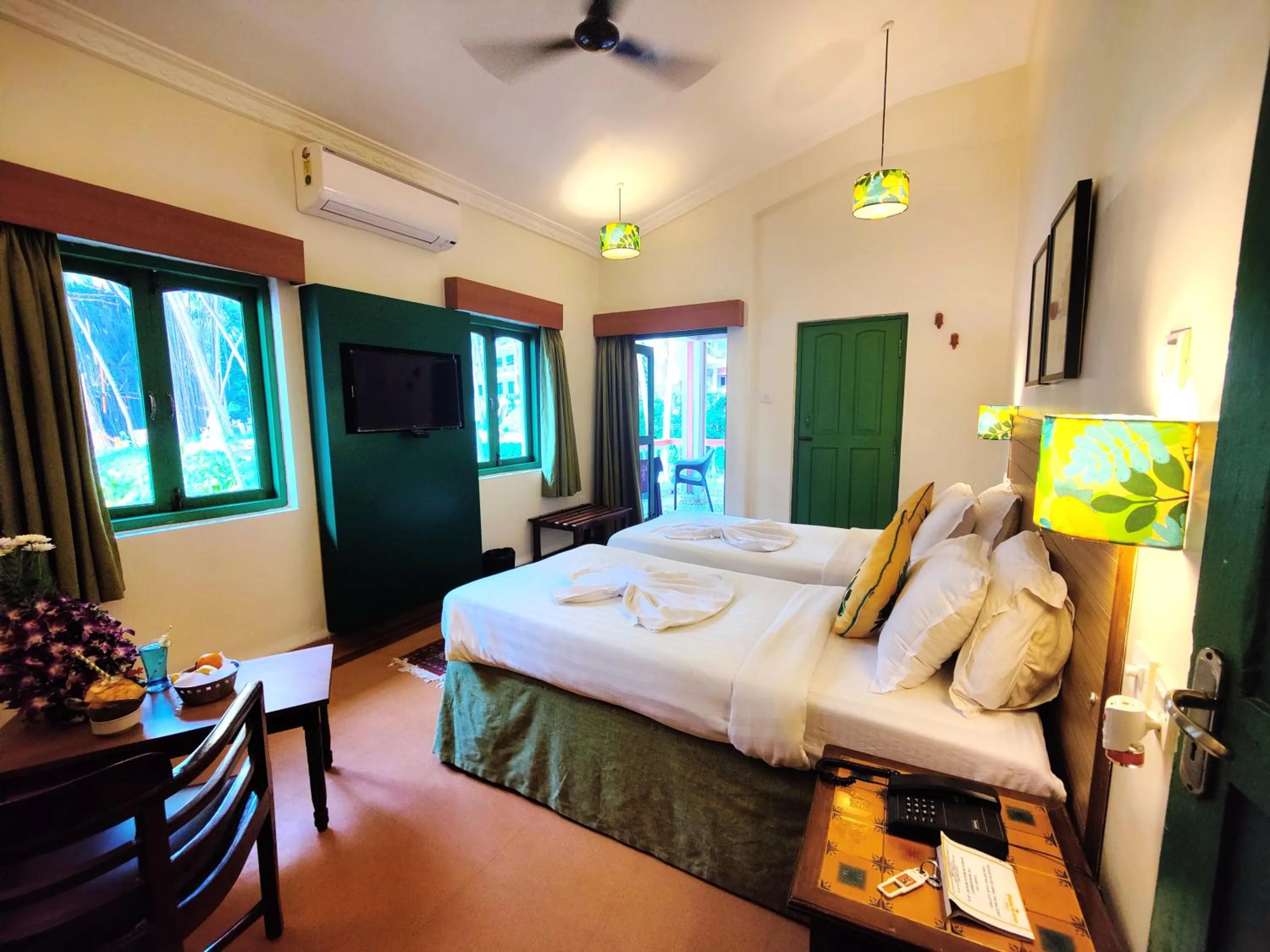 Garden View Cottage in Bambolim Beach Resort