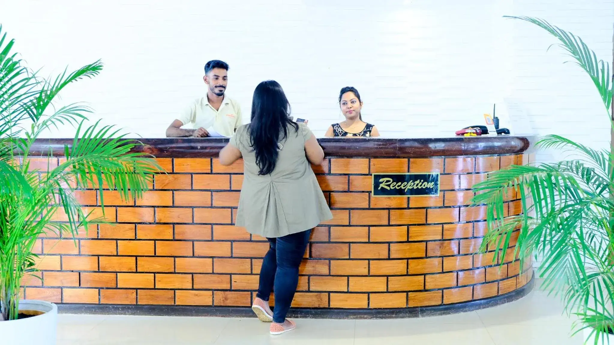 Lobby or reception in Bambolim Beach Resort Lobby or reception in Bambolim Beach Resort