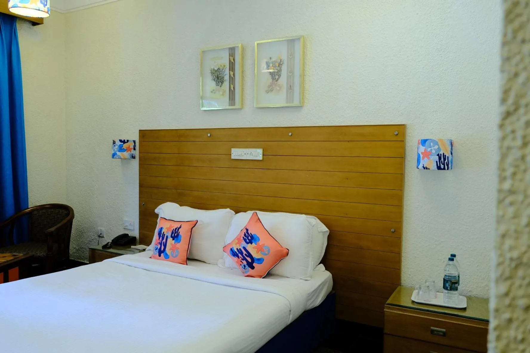 Bedroom, Bed in Bambolim Beach Resort