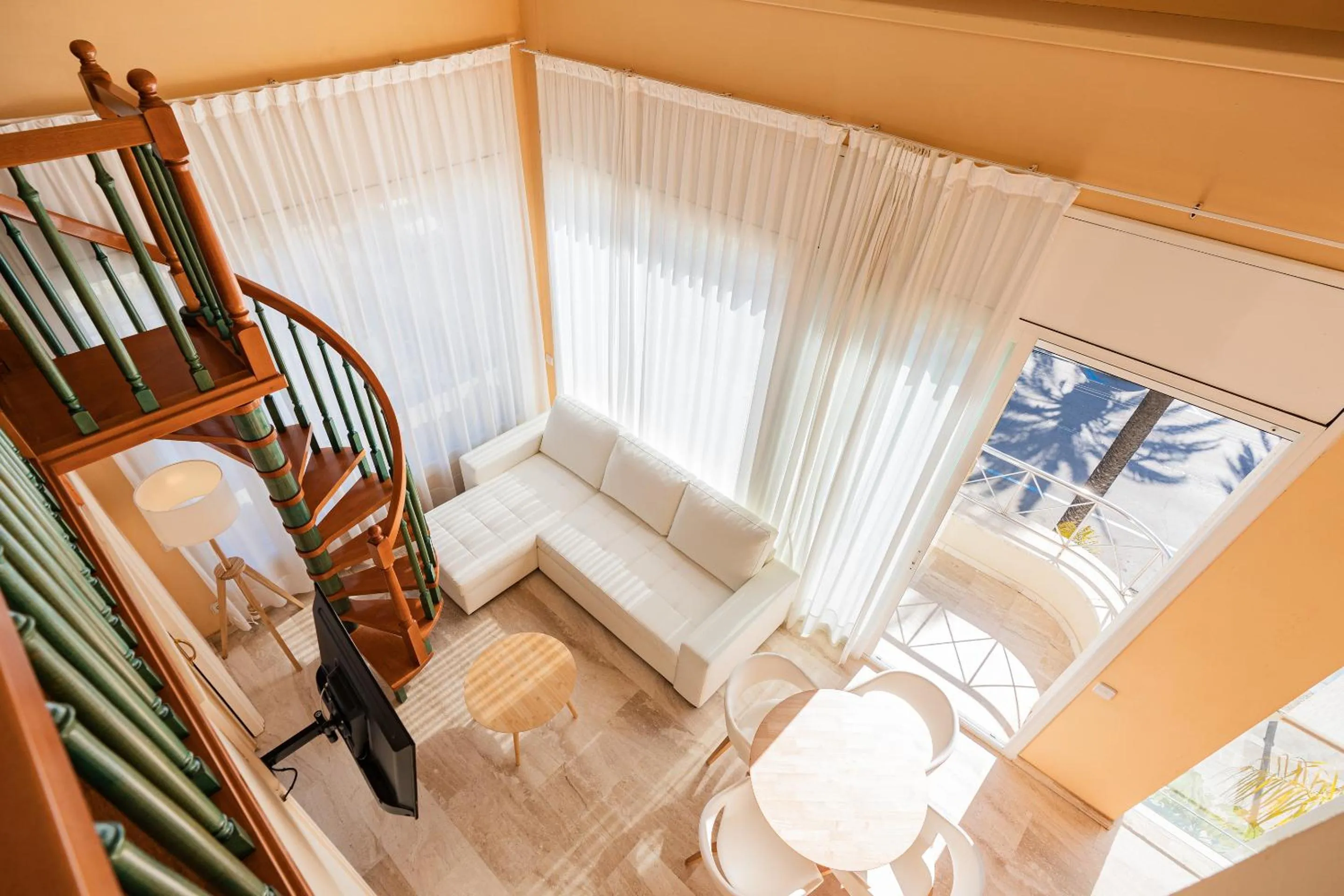 Living room in MAREA Hotel