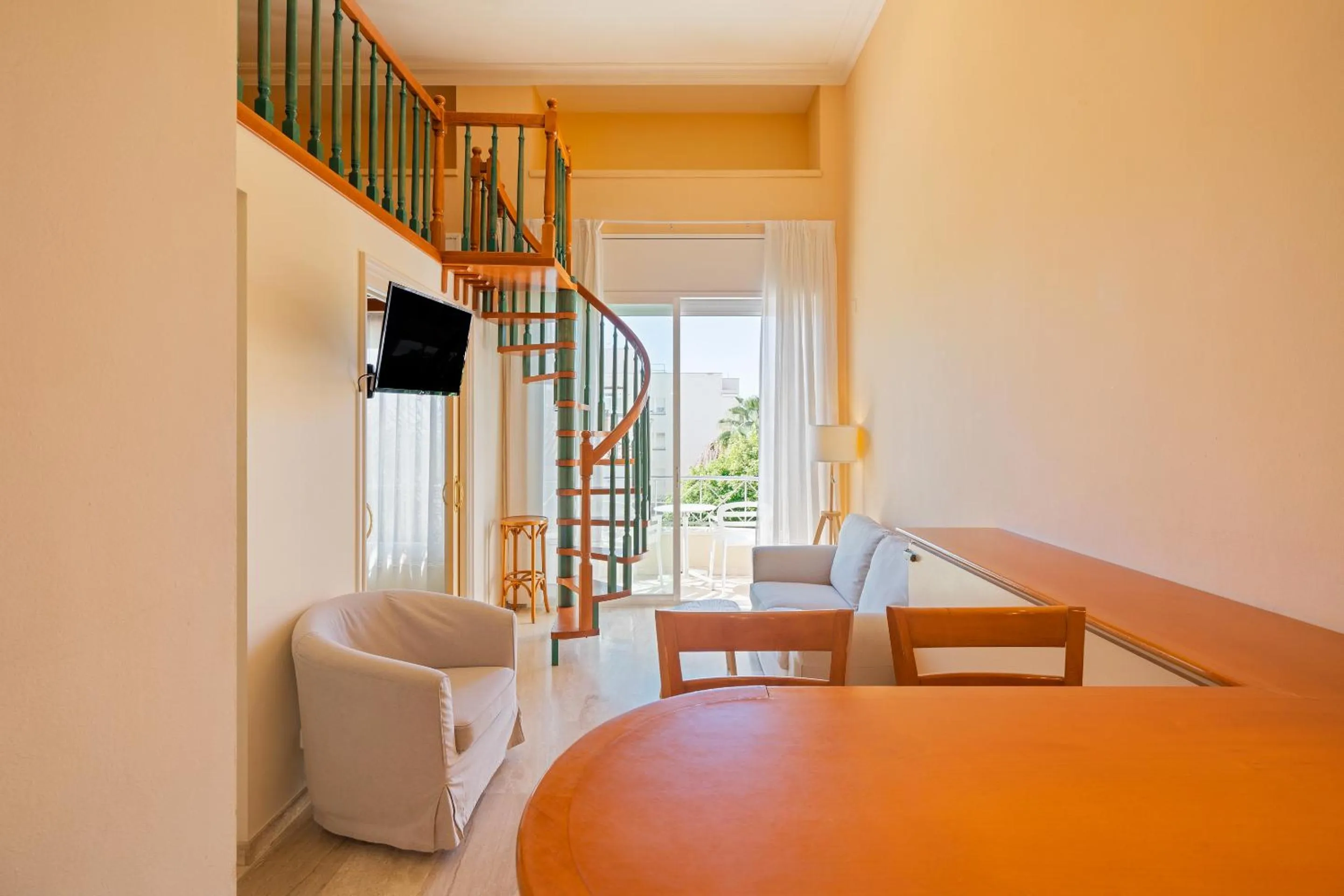 Living room in MAREA Hotel