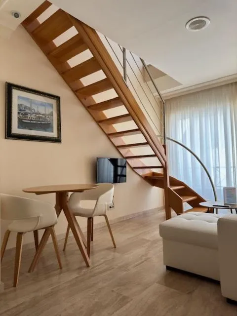 Living room in MAREA Hotel